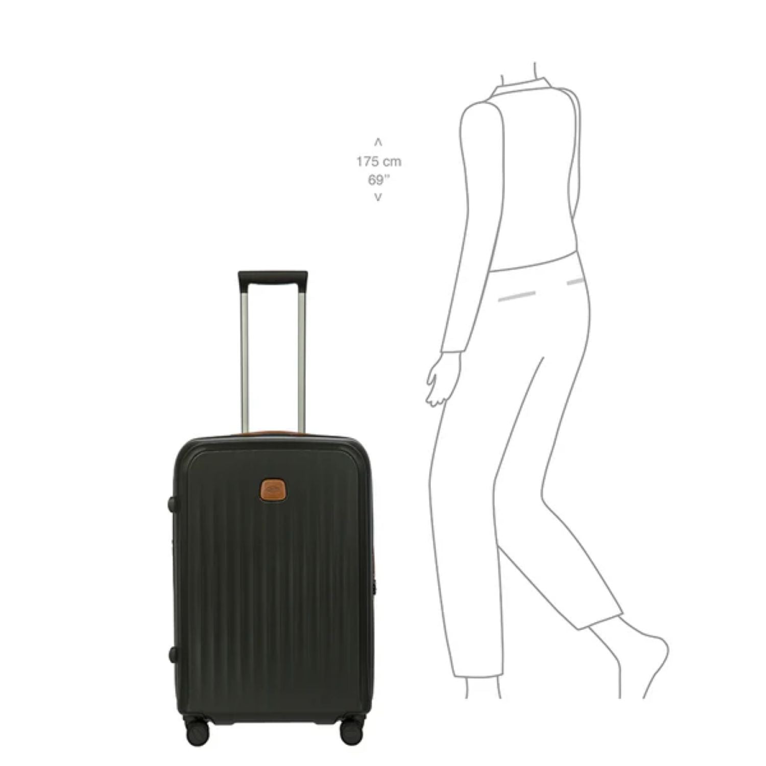 Bric'S Taormina 27" Spinner Expandable