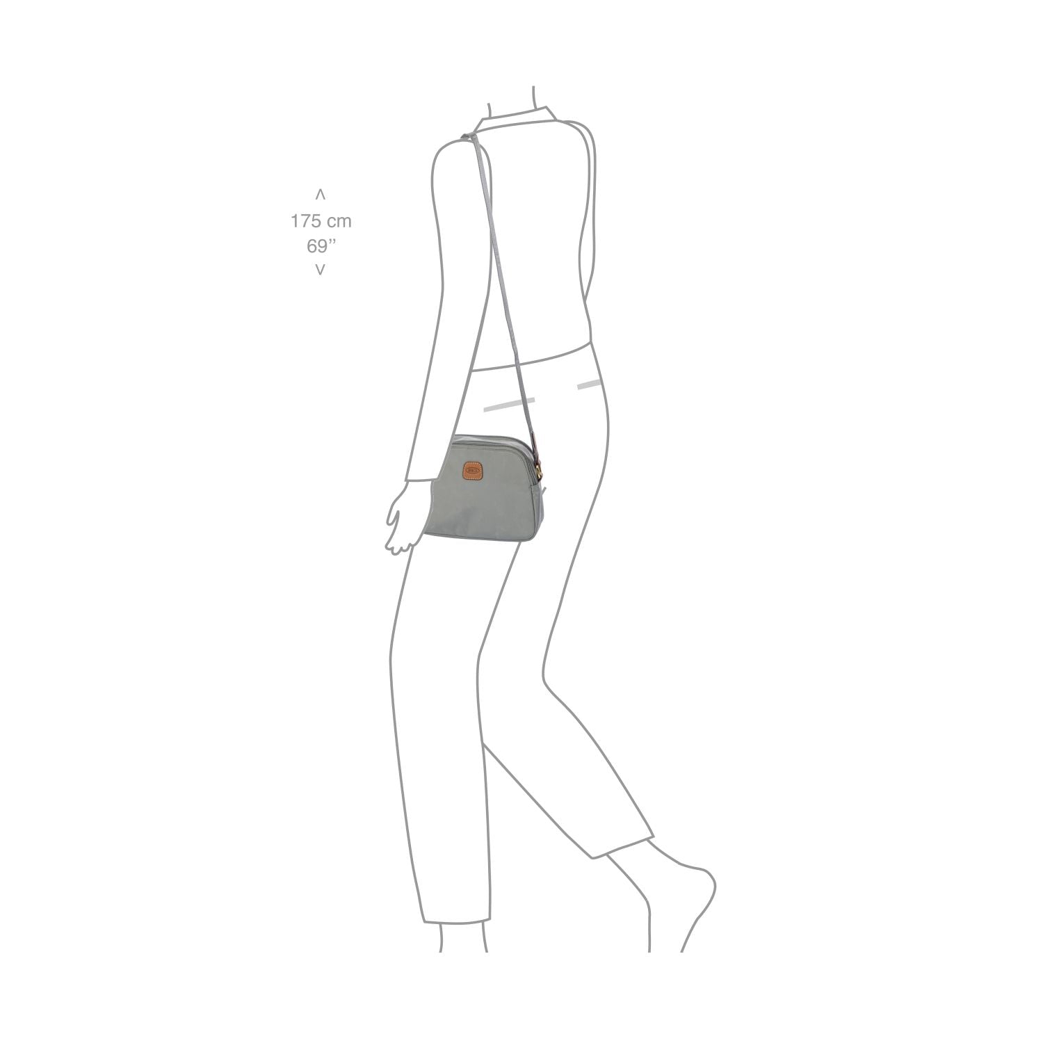 BRIC'S X-Bag Travel Shoulder Bag - Small
