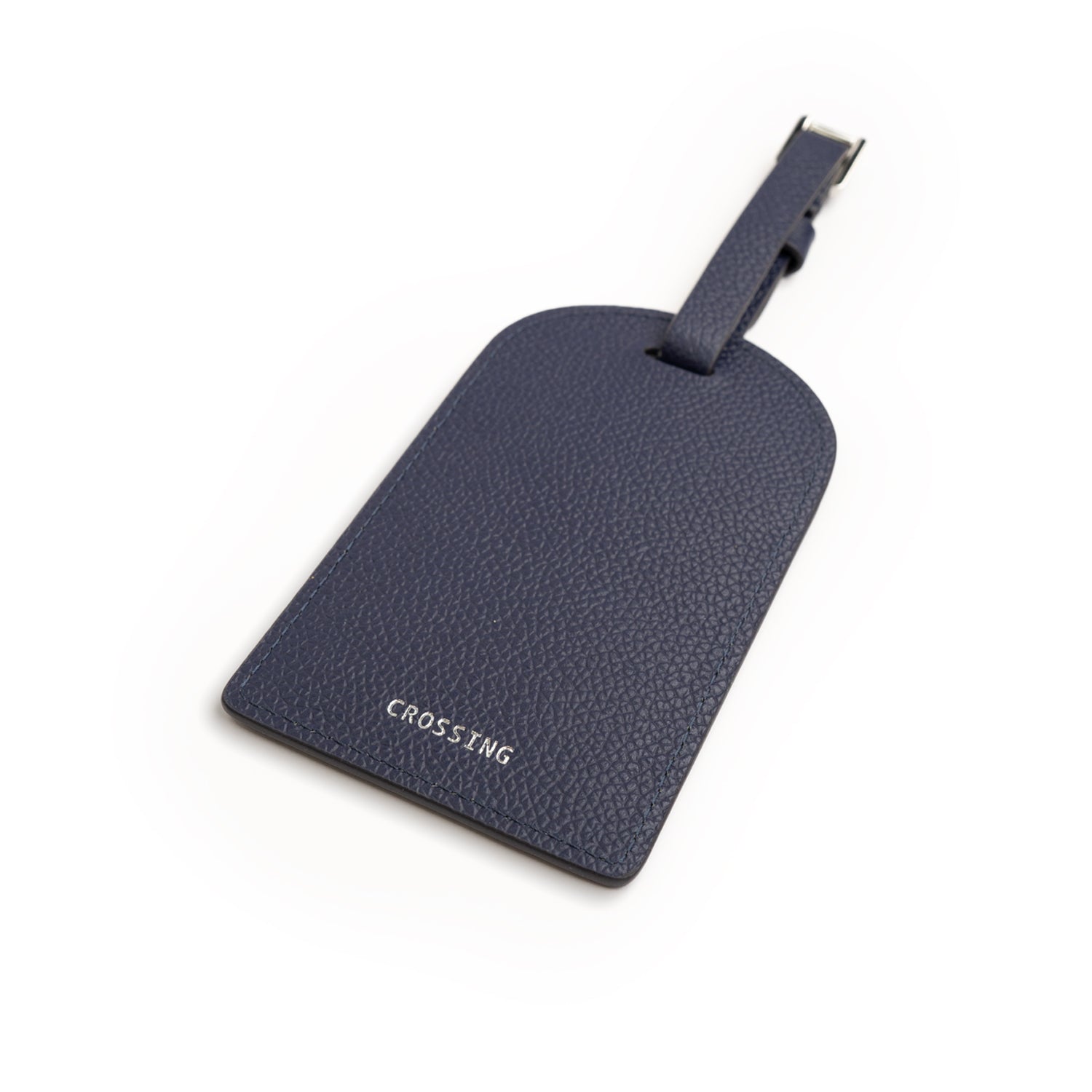 Crossing Milano Leather Luggage Tag