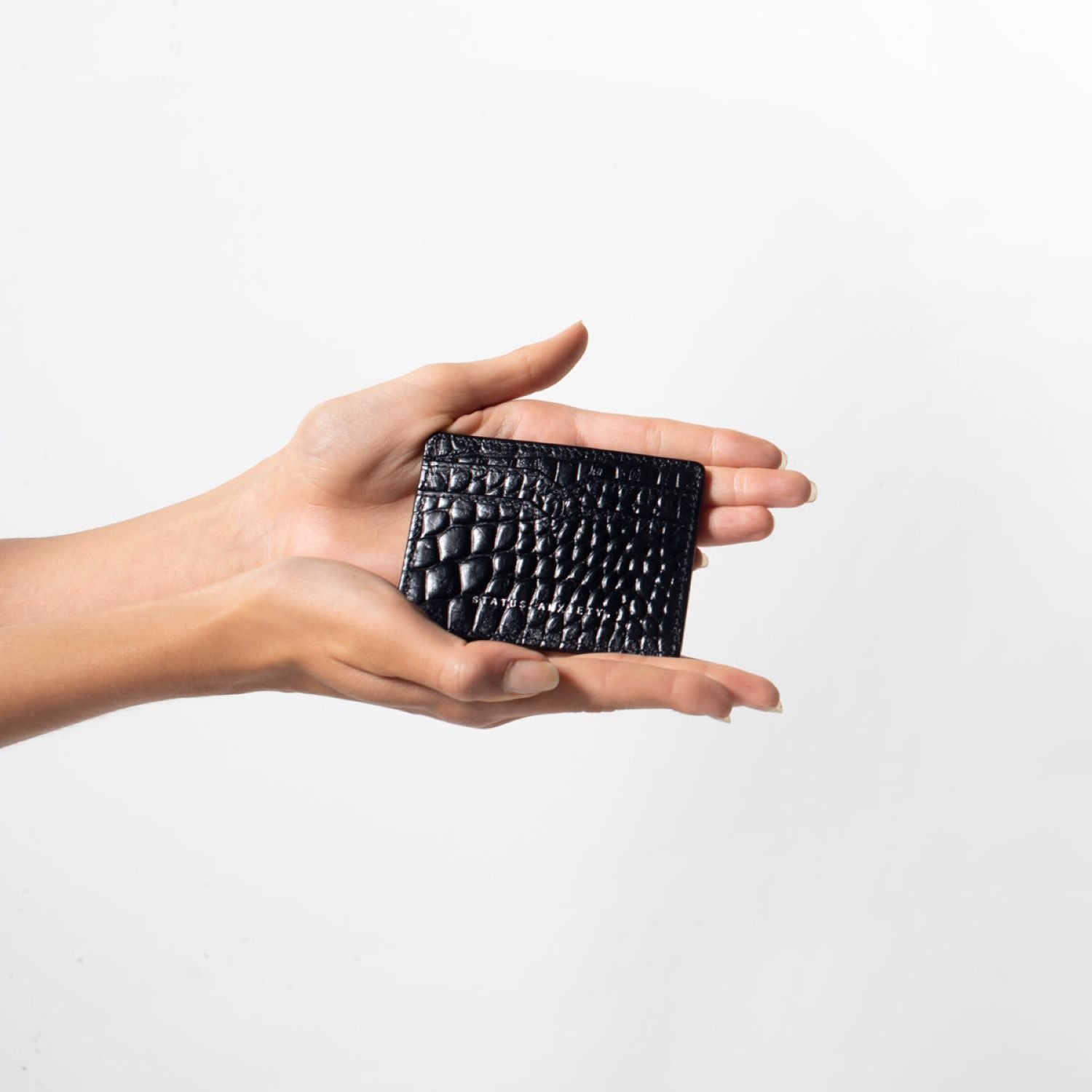 Status Anxiety Together For Now Leather Card Case (SA)