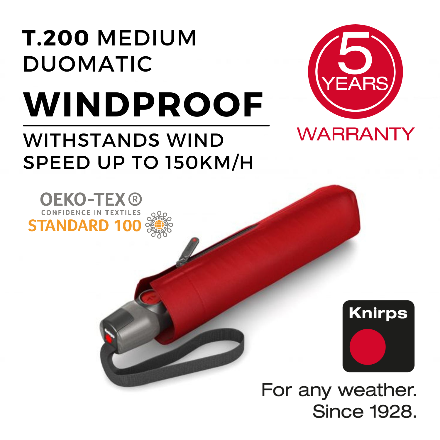 Knirps T.200 Medium Duomatic Umbrella