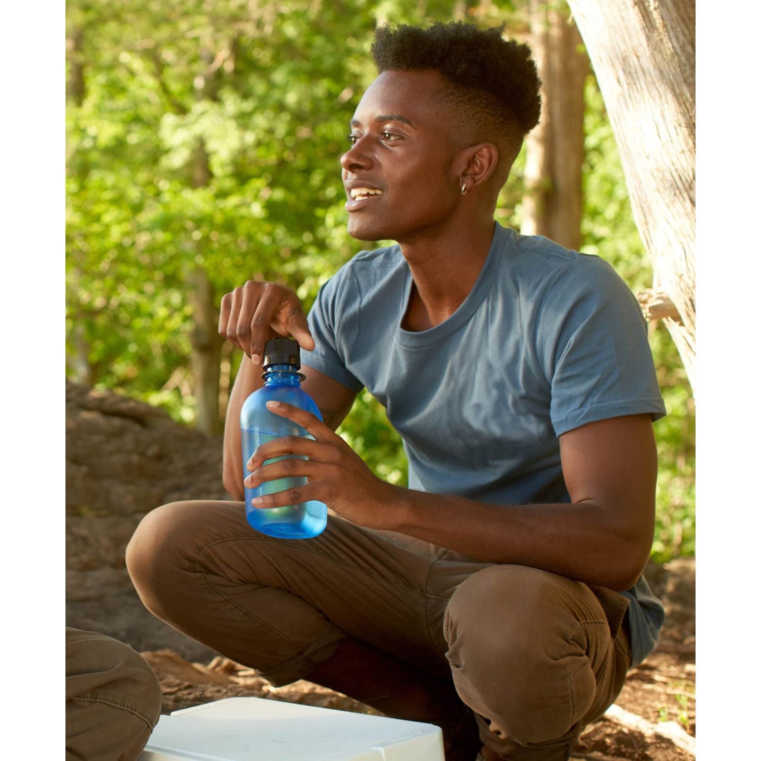 Nalgene 32oz Oasis Canteen Bottle Sustain (SA)