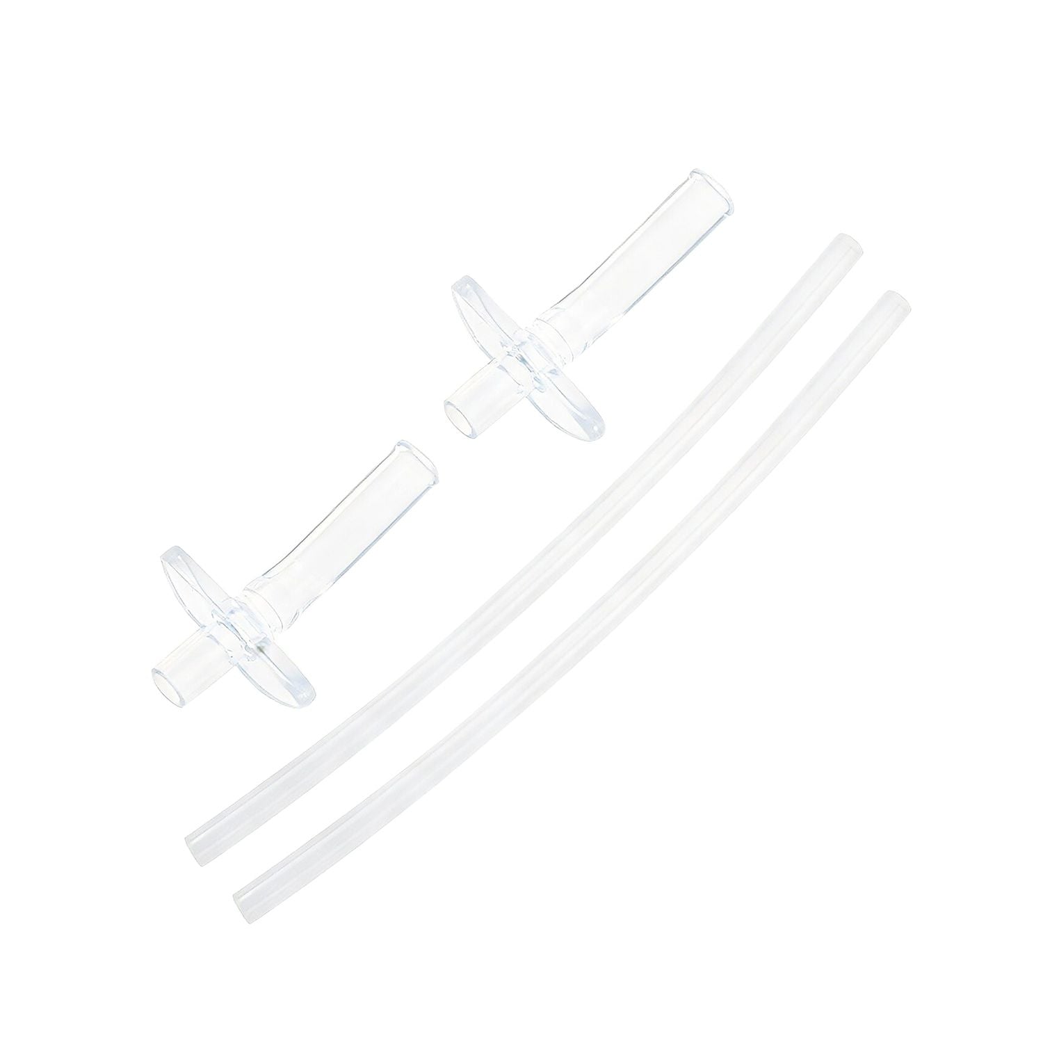 Crossing Bottle Straw Only For Kids' Water Bottle W/Sipper Silicone Straw