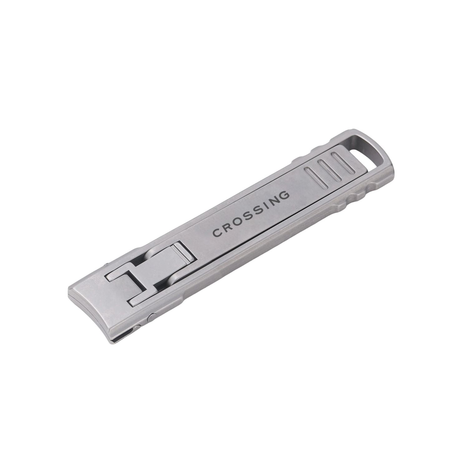 Crossing Compact Travel Stainless-Steel Nail Clippers With Pouch V2