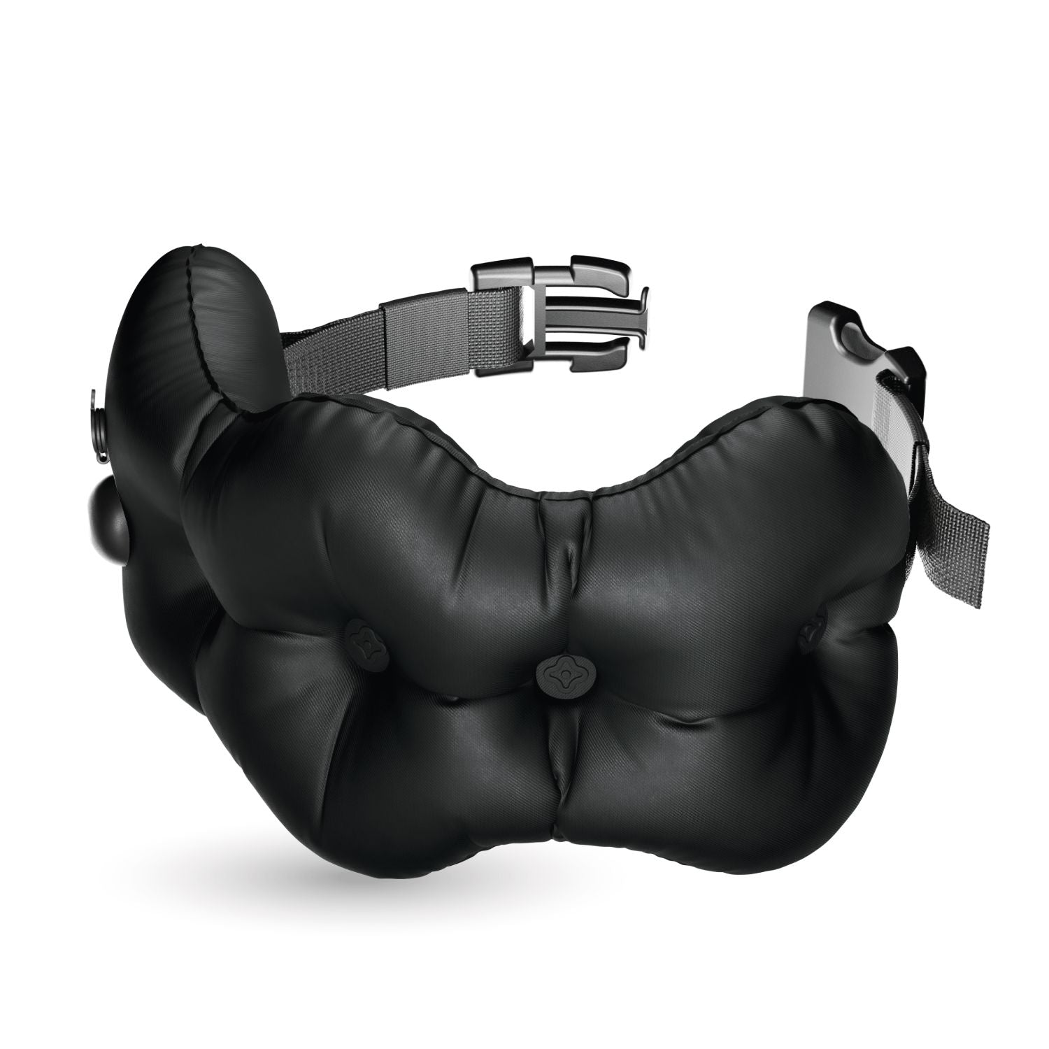 Crossing Inflatable Air Pump Lumbar Travel Pillow