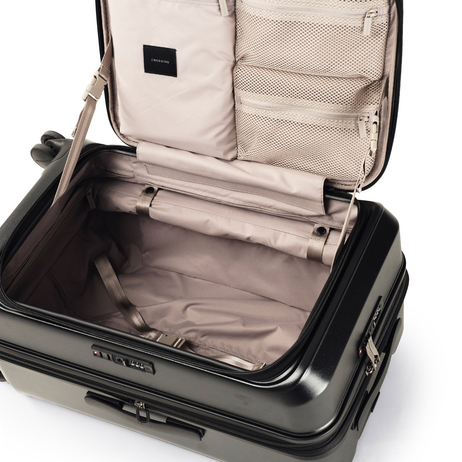 CROSSING INVI TRUNK 26" Medium Expandable Luggage With Front & Middle Access