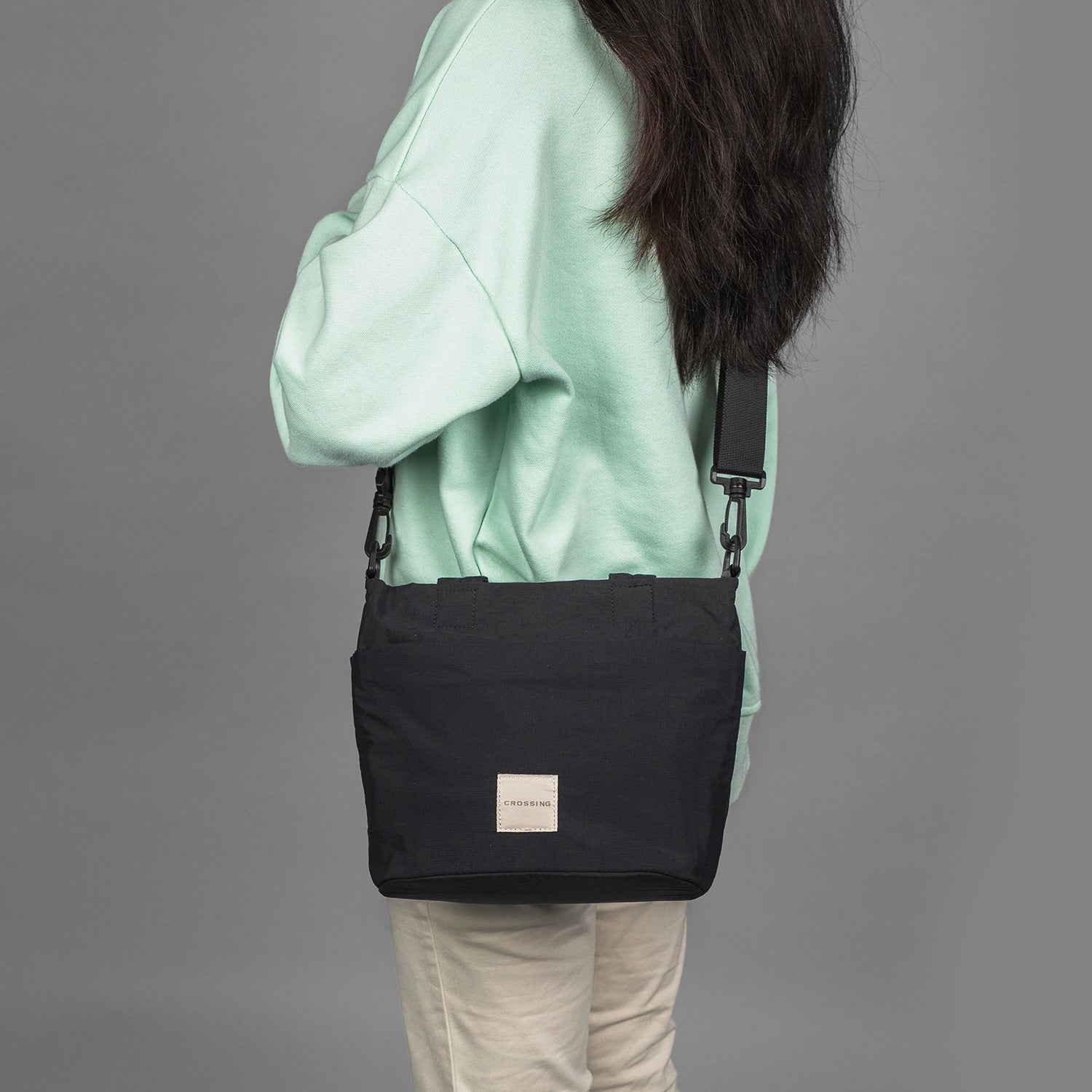 Crossing Jill Anti-Theft RFID Dual Carry Crossbody Bag