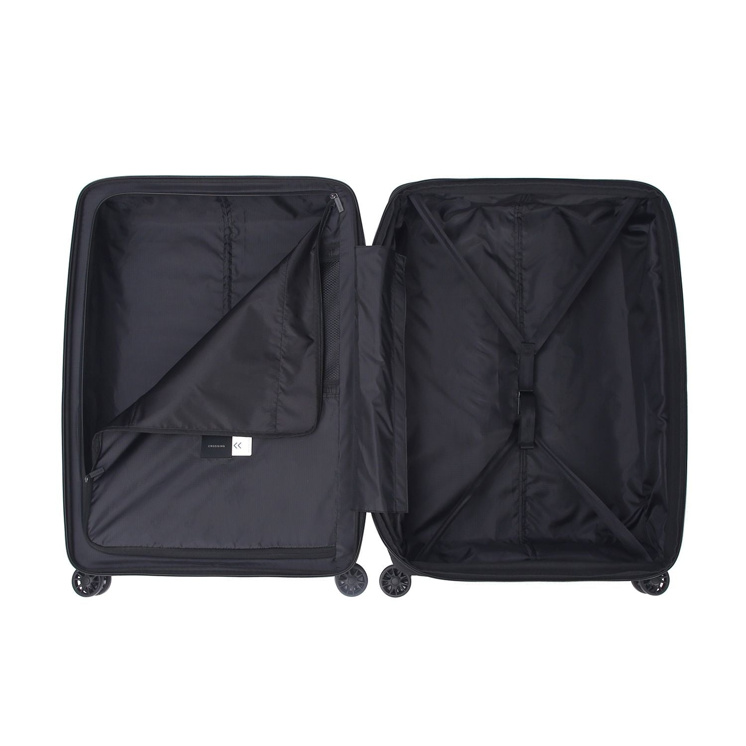 Crossing LYTE Polypropylene Large Expandable Luggage