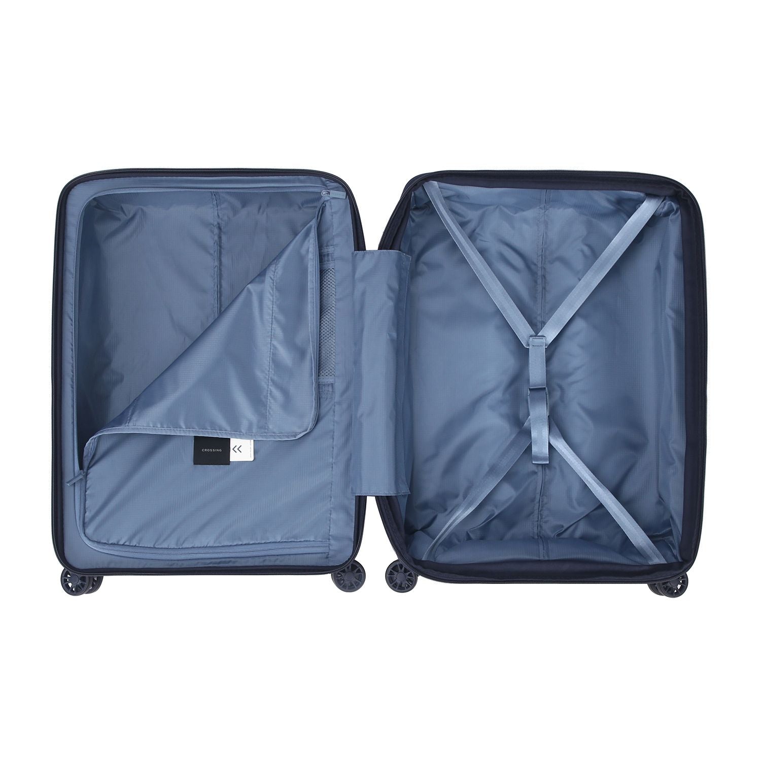 Crossing LYTE Polypropylene Large Expandable Luggage
