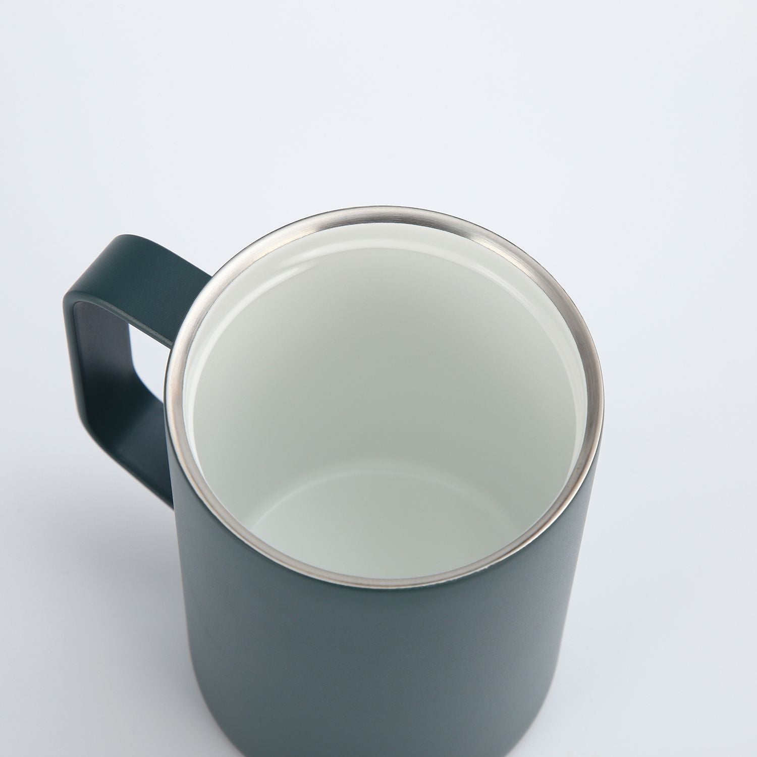 Crossing Neo Insulated S/S Leakproof Ceramic Mug W Handle And Lid 400ml