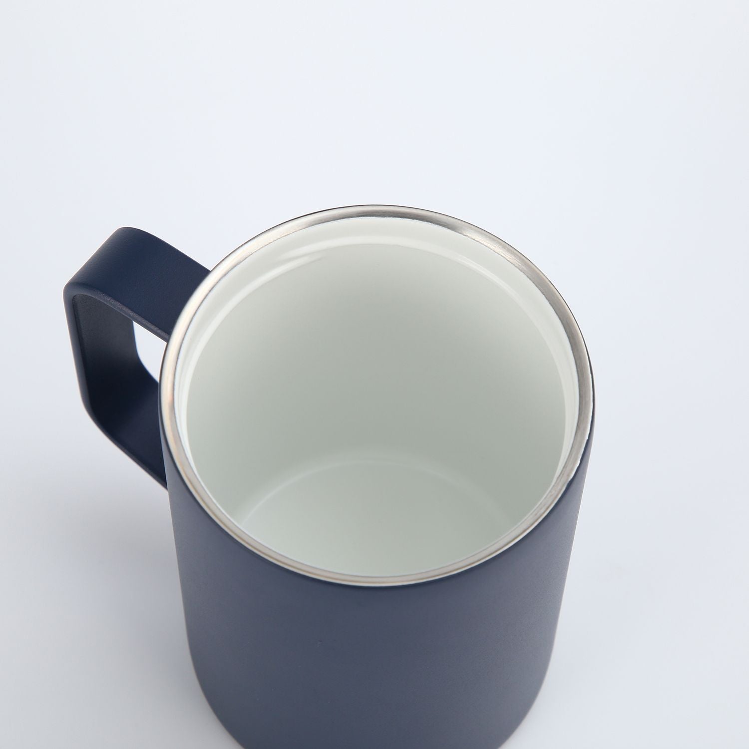 Crossing Neo V2 Insulated S/S Leakproof Lid Ceramic Mug W Handle And Silicone Base 400ml