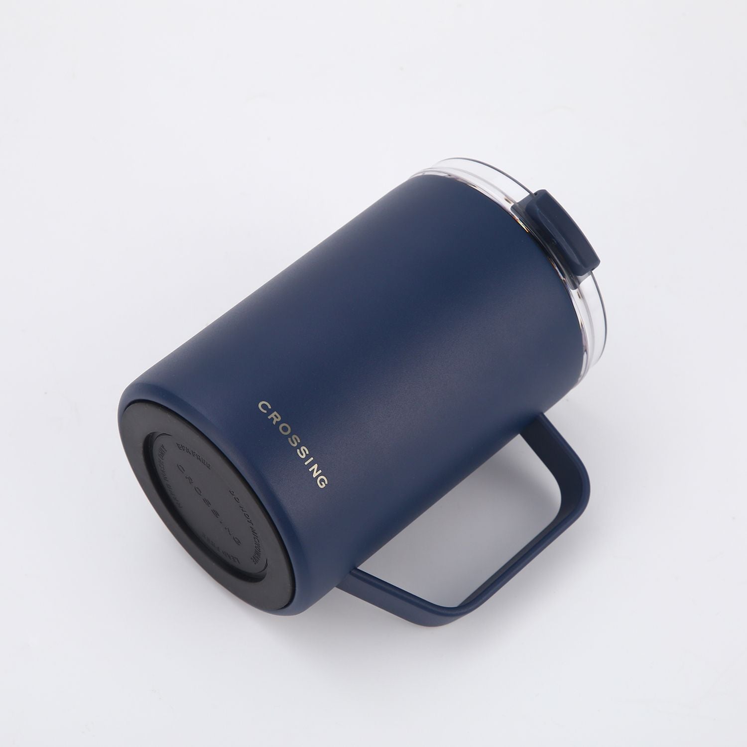 Crossing Neo V2 Insulated S/S Leakproof Lid Ceramic Mug W Handle And Silicone Base 400ml