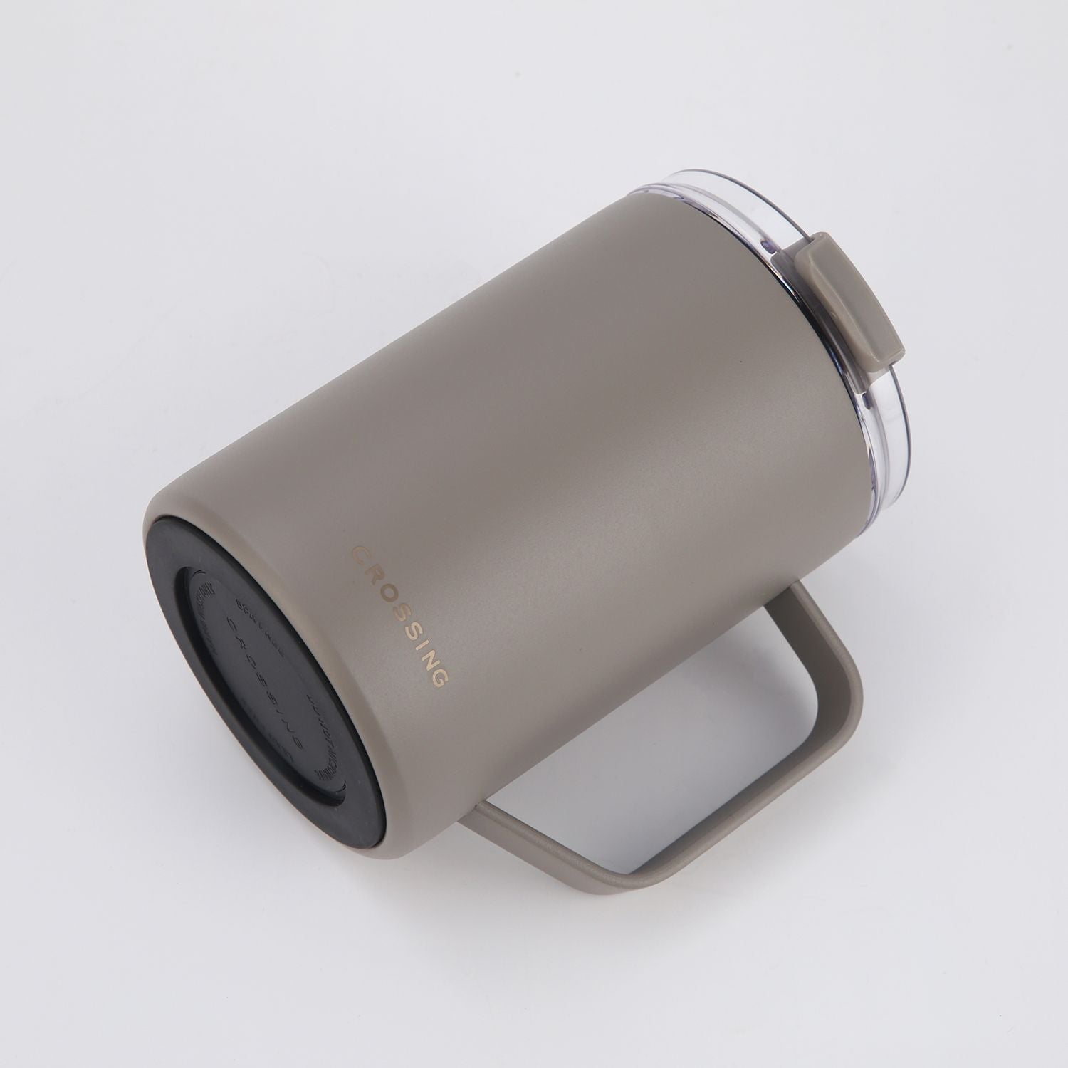Crossing Neo V2 Insulated S/S Leakproof Lid Ceramic Mug W Handle And Silicone Base 400ml