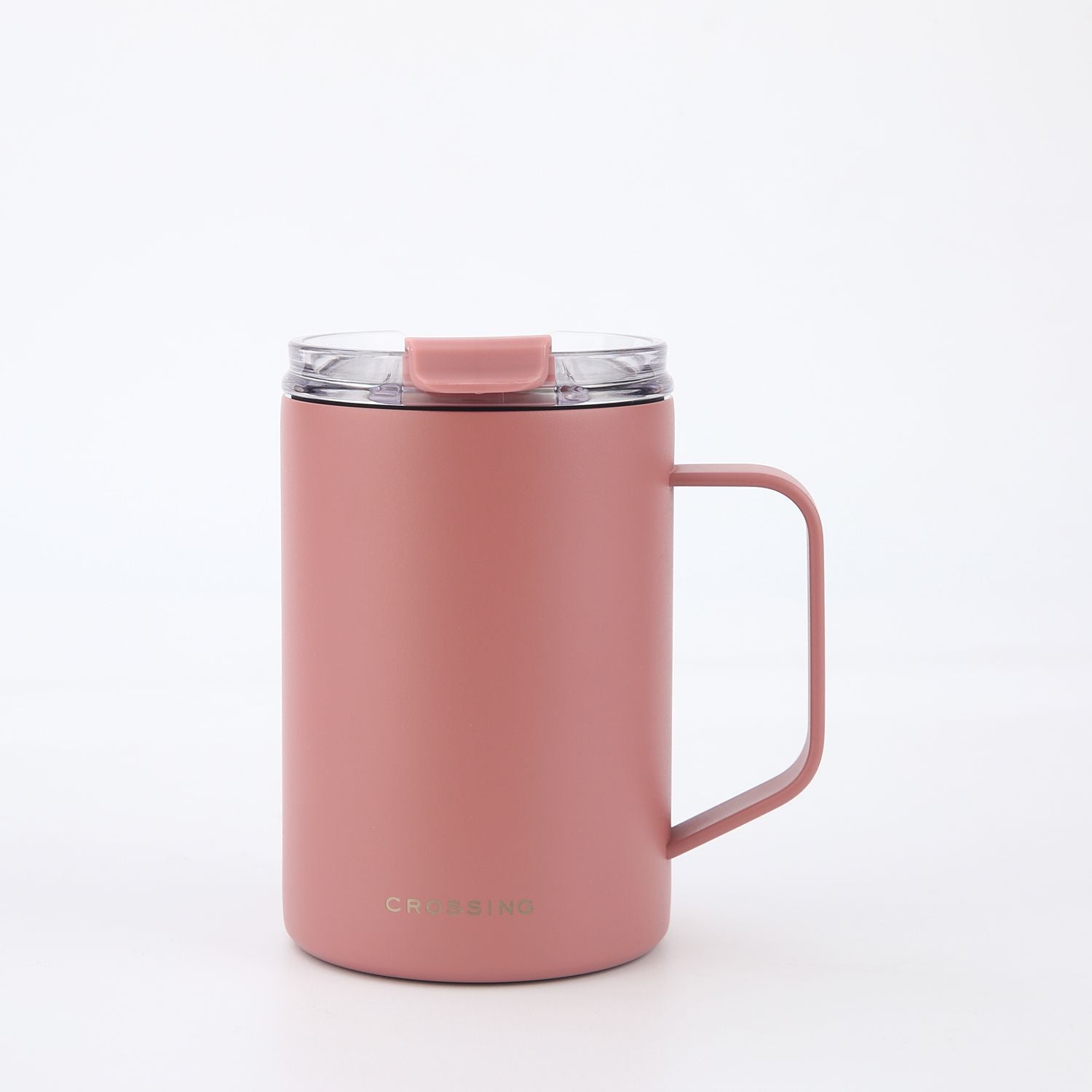 Crossing Neo V2 Insulated S/S Leakproof Lid Ceramic Mug W Handle And Silicone Base 400ml