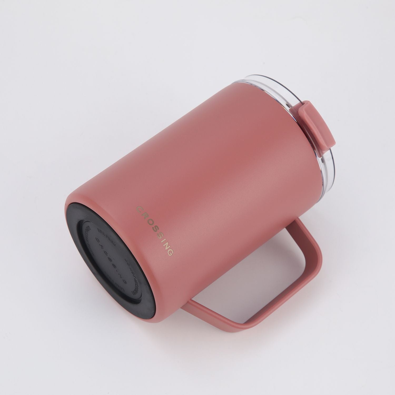 Crossing Neo V2 Insulated S/S Leakproof Lid Ceramic Mug W Handle And Silicone Base 400ml