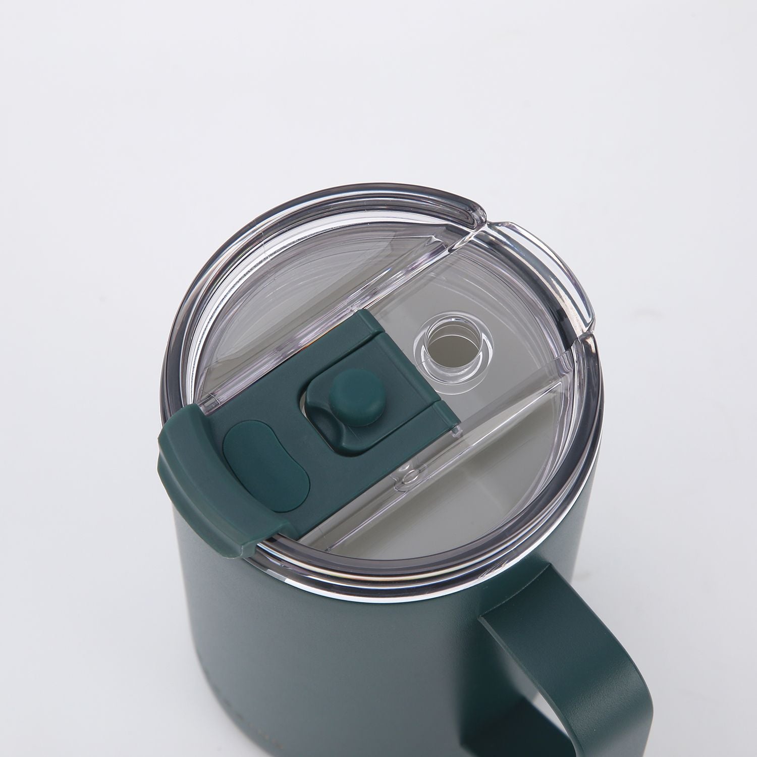 Crossing Neo V2 Insulated S/S Leakproof Lid Ceramic Mug W Handle And Silicone Base 400ml