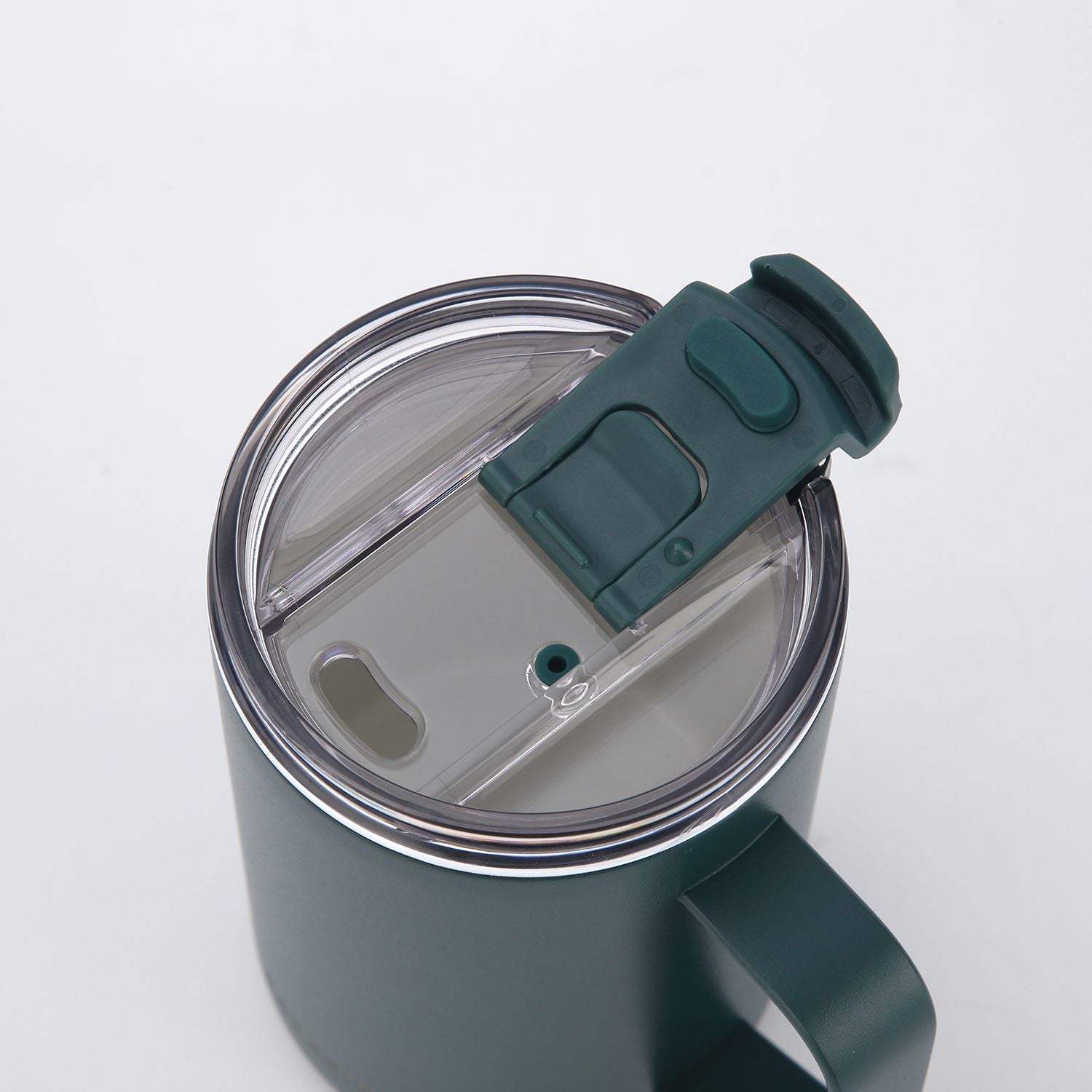 Crossing Neo V2 Insulated S/S Leakproof Lid Ceramic Mug W Handle And Silicone Base 400ml