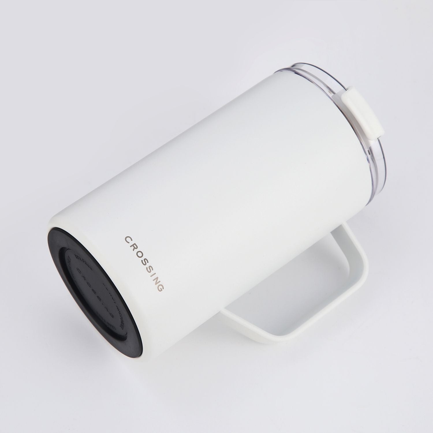 Crossing Neo V2 Insulated S/S Leakproof Lid Ceramic Mug W Handle And Silicone Base 500ml