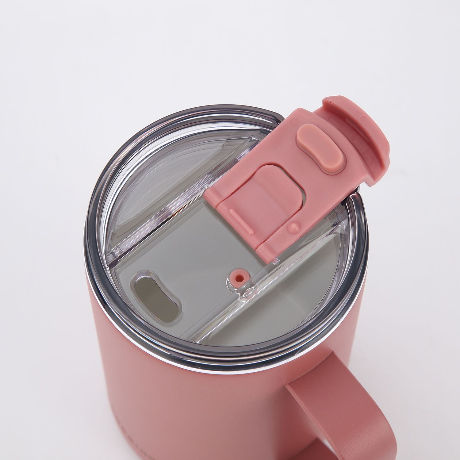 Crossing Neo V2 Insulated S/S Leakproof Lid Ceramic Mug W Handle And Silicone Base 500ml