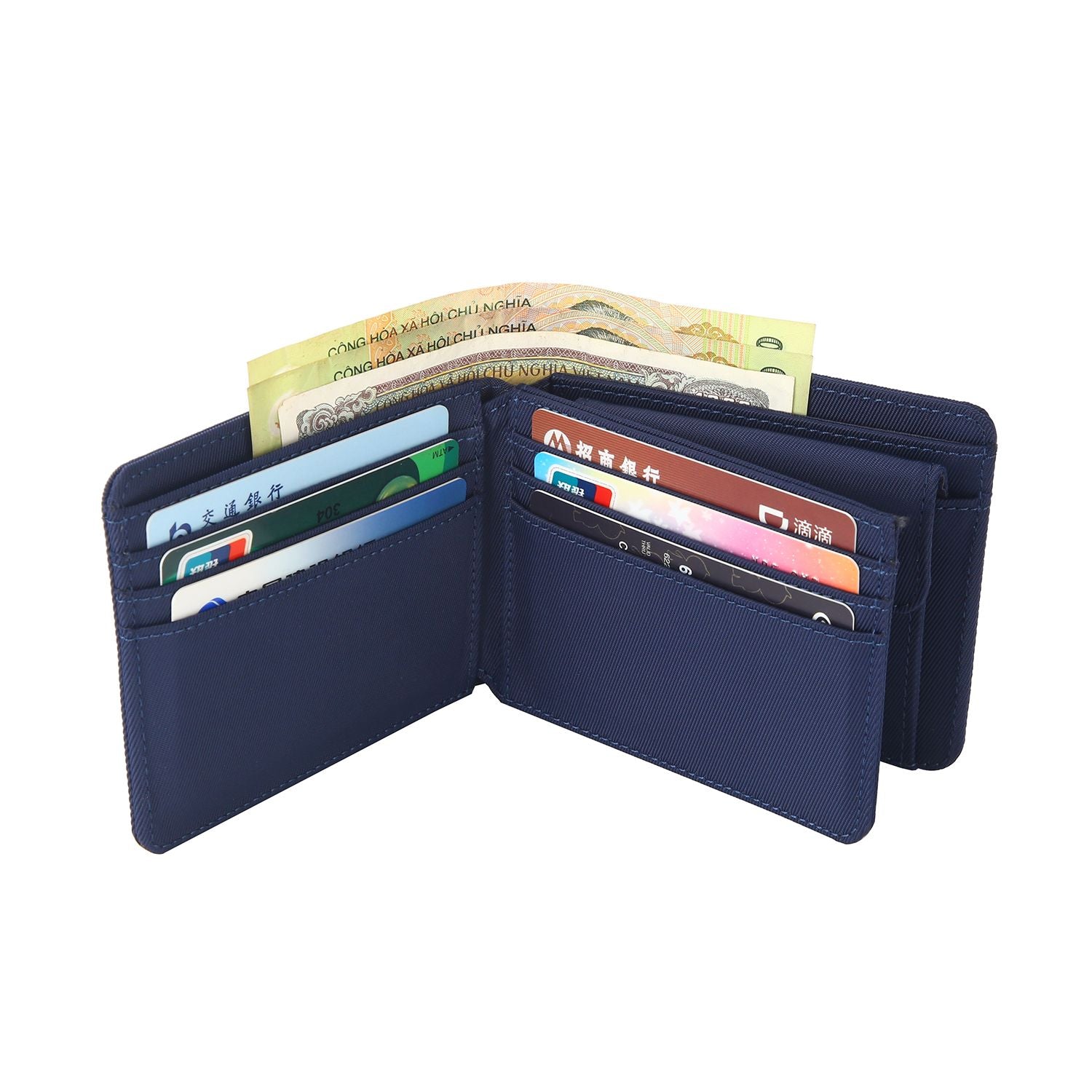 Crossing RFID Bifold Wallet with Coin Pocket & Card Flap V2