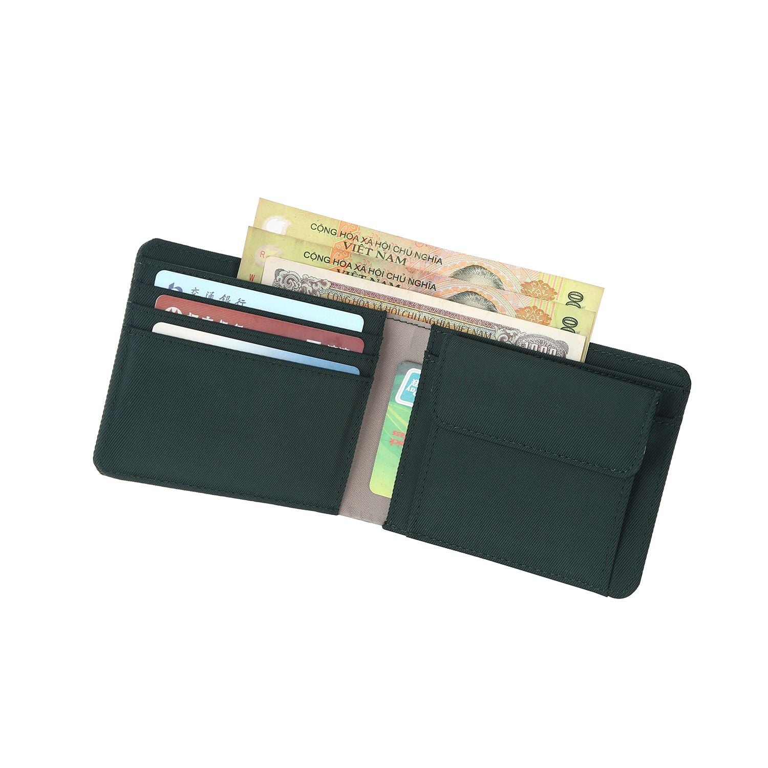 Crossing RFID Bifold Wallet with Coin Pocket V2