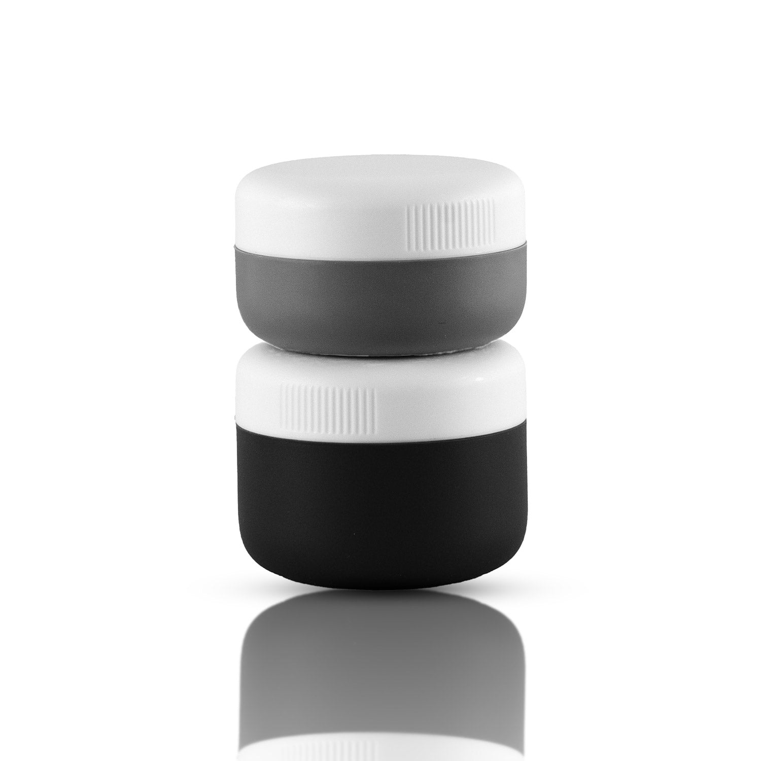 Crossing Silicone Leak Proof TSA Approved Travel Size Cream Jar 30/40 ml (2 Pack)