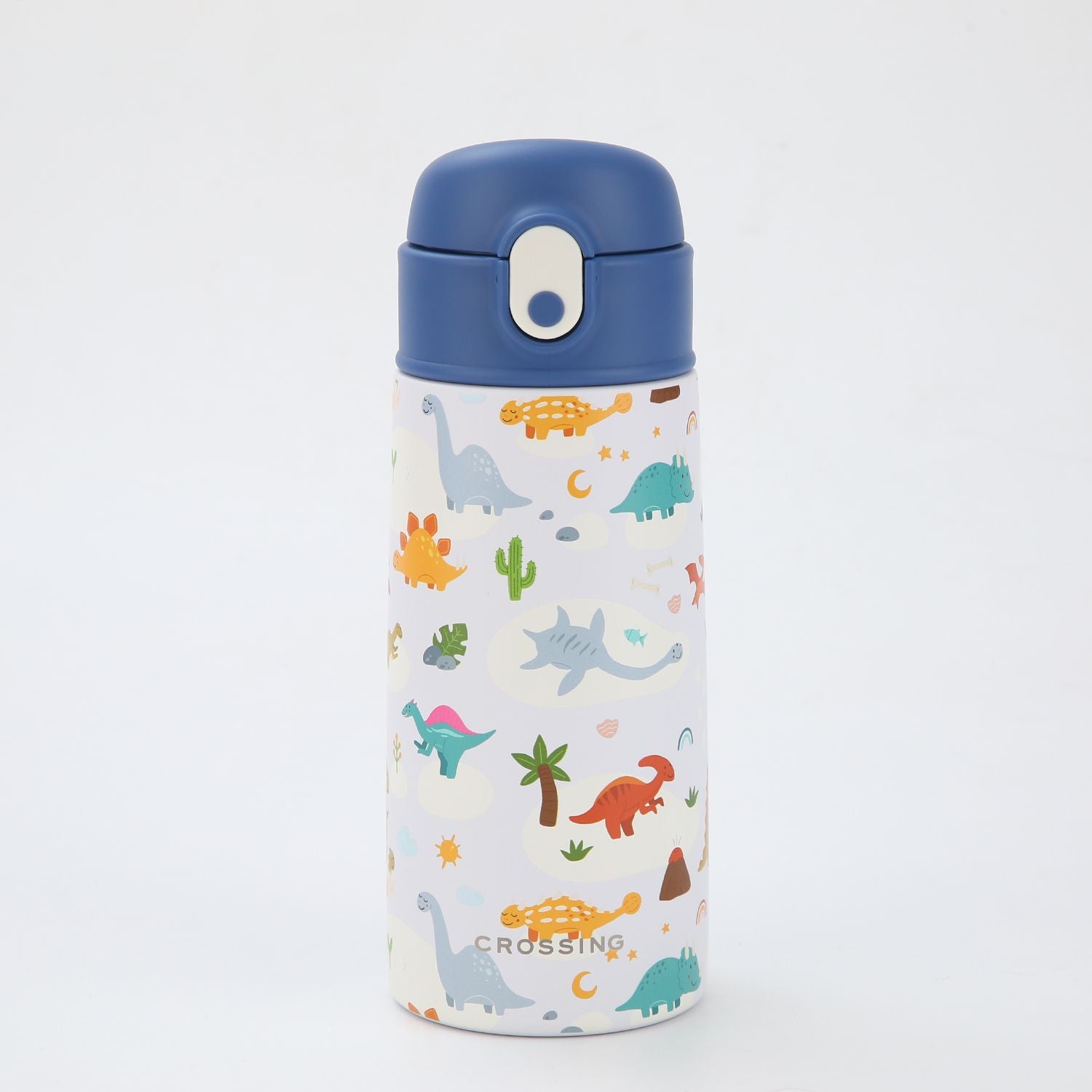 Crossing S/S 316 Kids' Insulated Water Bottle W/Sipper Silicone Straw 500ml