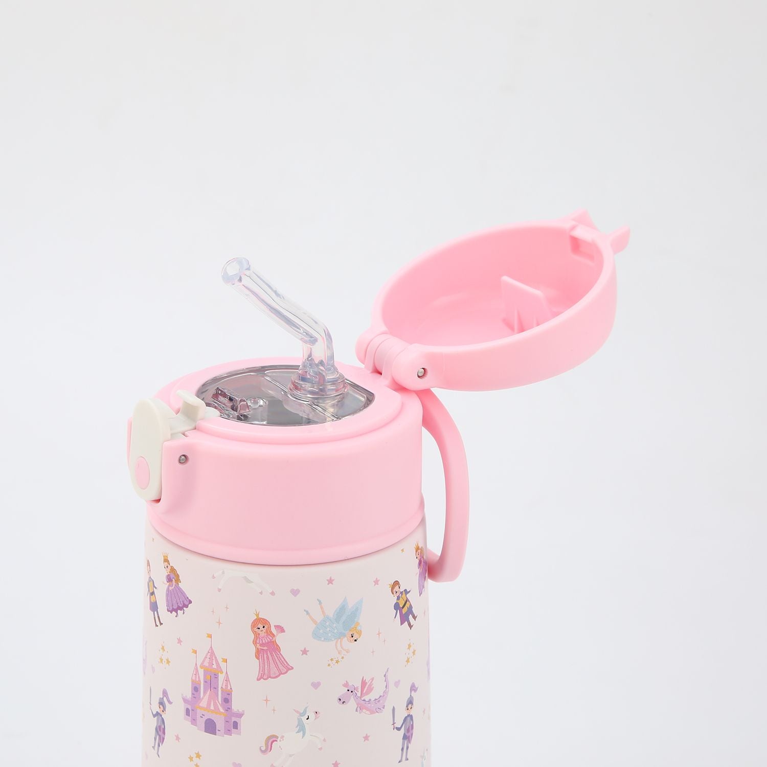 Crossing S/S 316 Kids' Insulated Water Bottle W/Sipper Silicone Straw 500ml