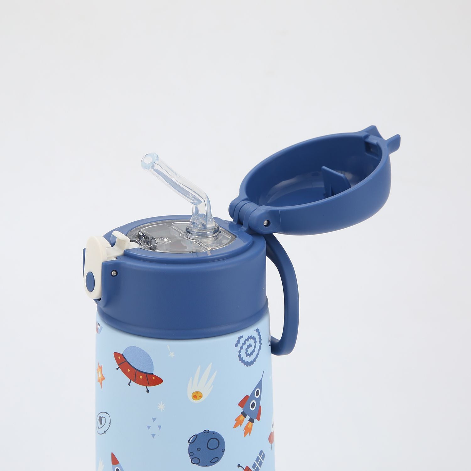 Crossing S/S 316 Kids' Insulated Water Bottle W/Sipper Silicone Straw 500ml