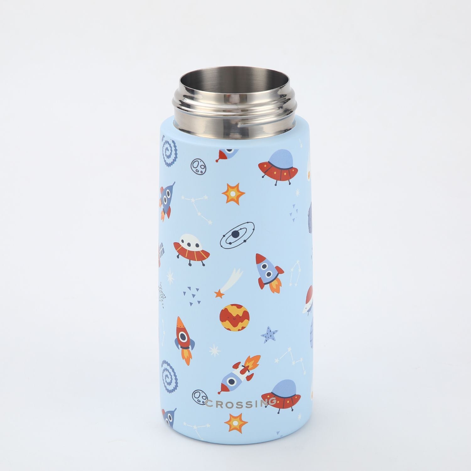 Crossing S/S 316 Kids' Insulated Water Bottle W/Sipper Silicone Straw 500ml