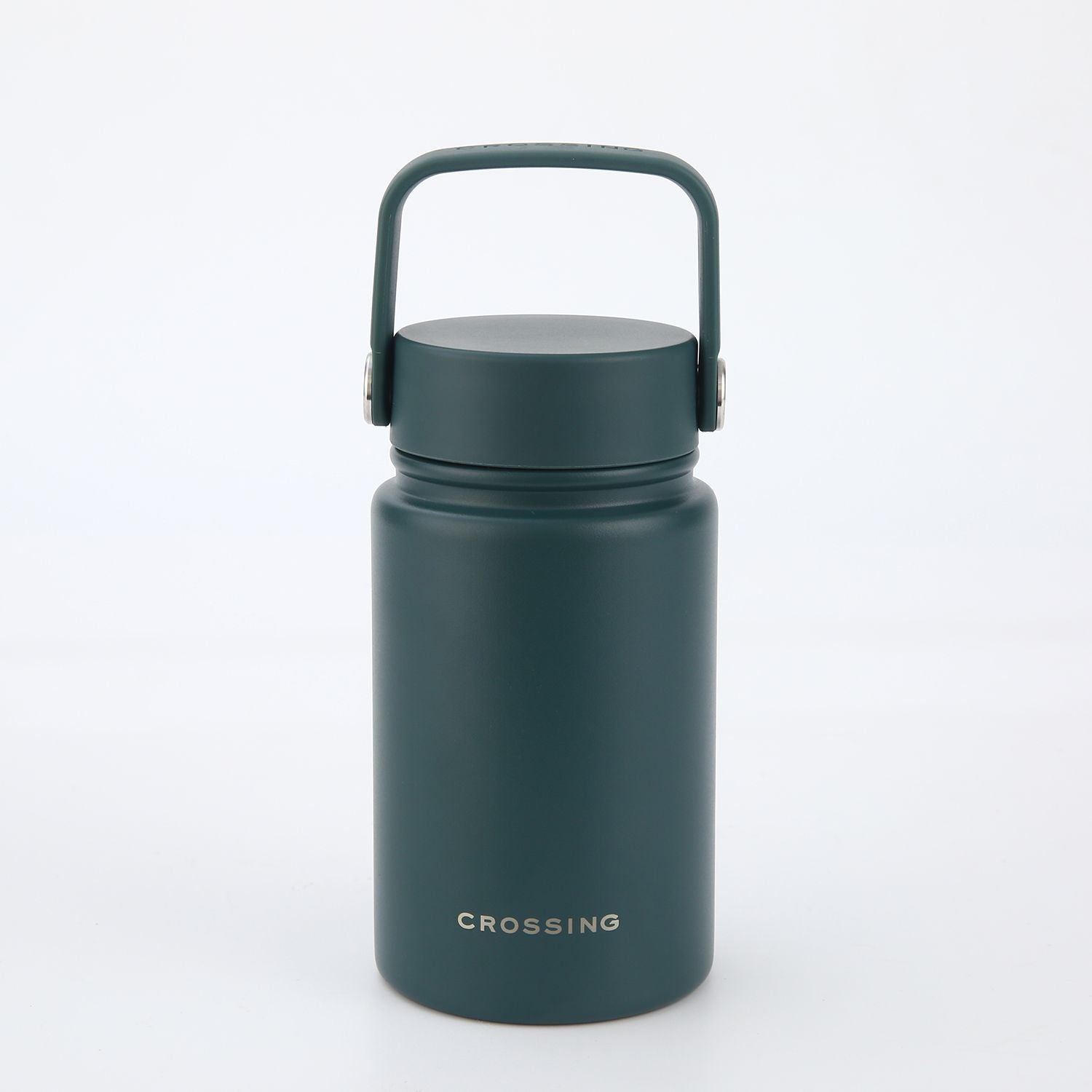 Crossing Urban Ceramic S/S Insulated Flat Cap Bottle With Handle 400ml