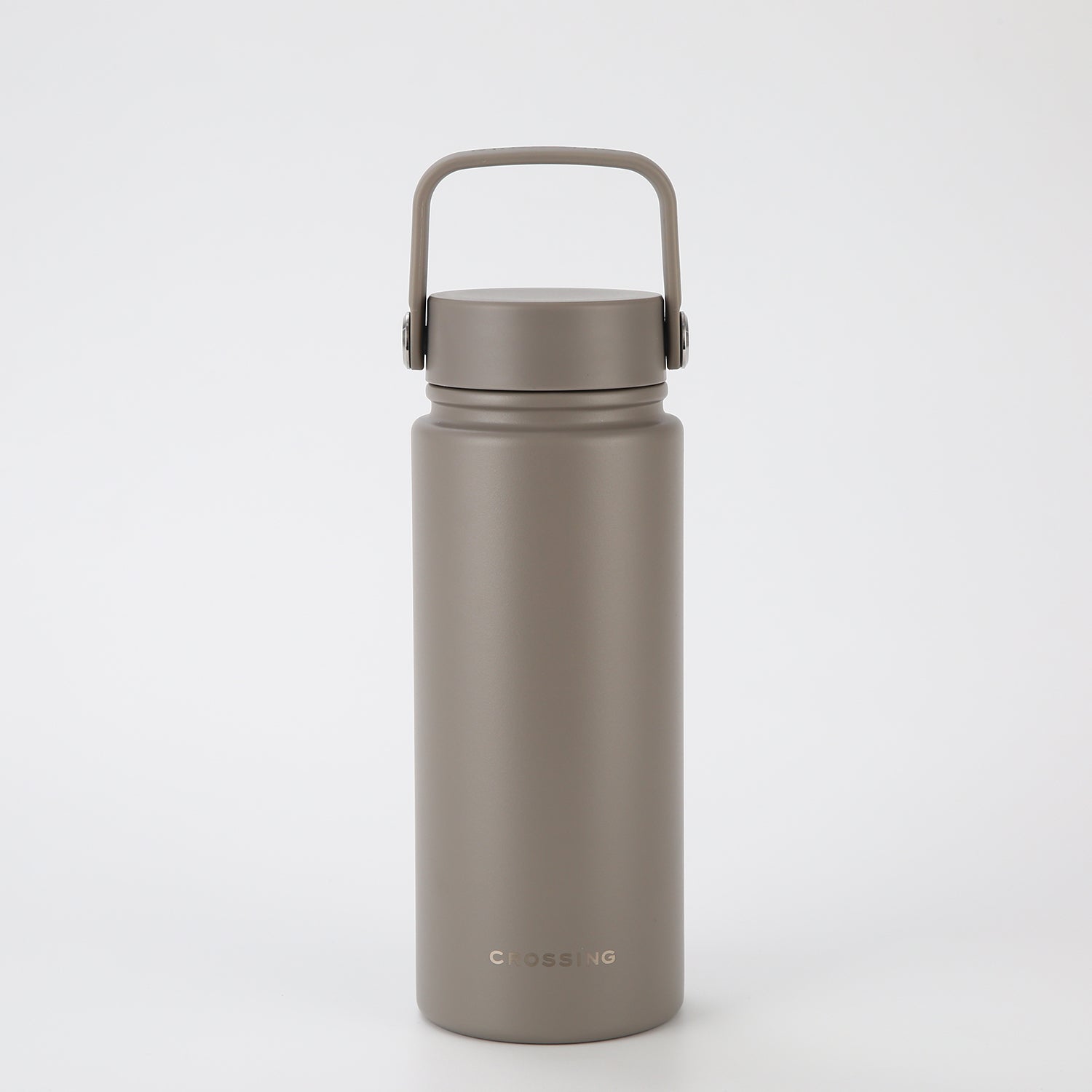 Crossing Urban Ceramic S/S Insulated Flat Cap Bottle With Handle 600ml