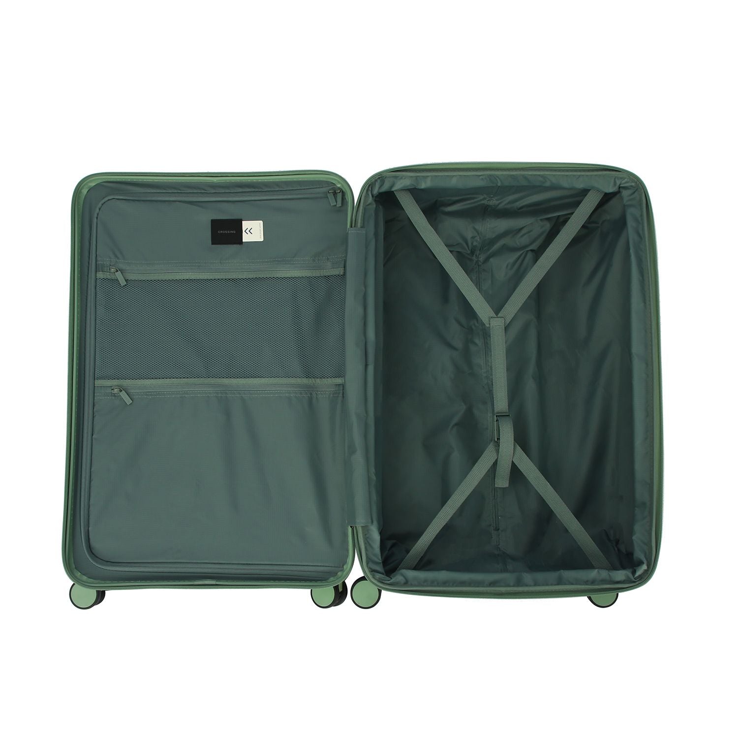 Crossing VIVE Polycarbonate Expandable Large Luggage V2