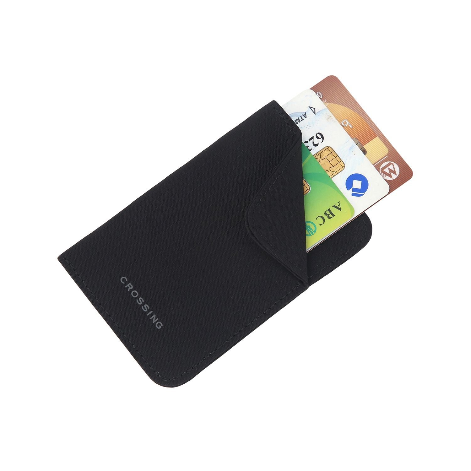Crossing Waterproof Checked Nylon Card Sleeve RFID