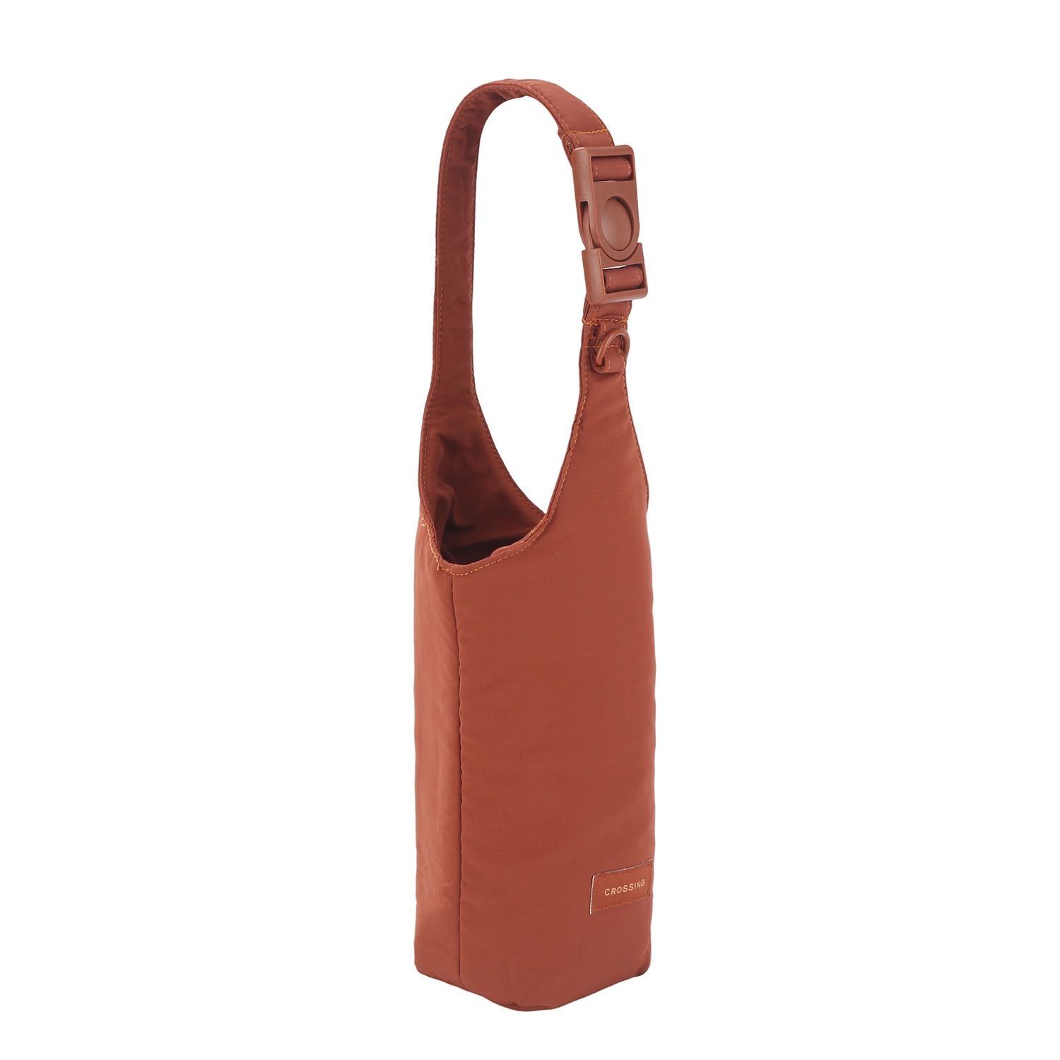 Crossing Waterproof Checked Nylon Dual Carry Water Bottle Bag