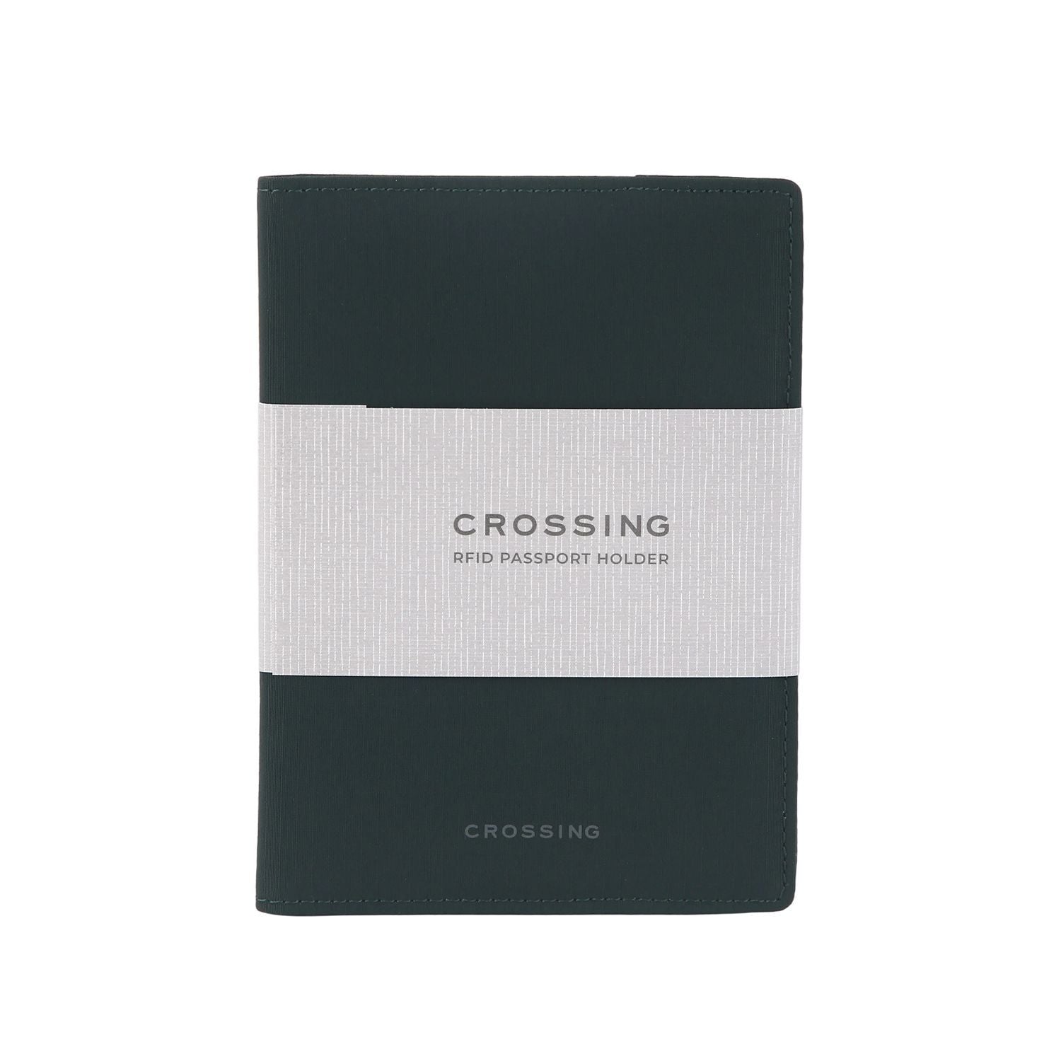 Crossing Waterproof Checked Nylon Passport Cover RFID