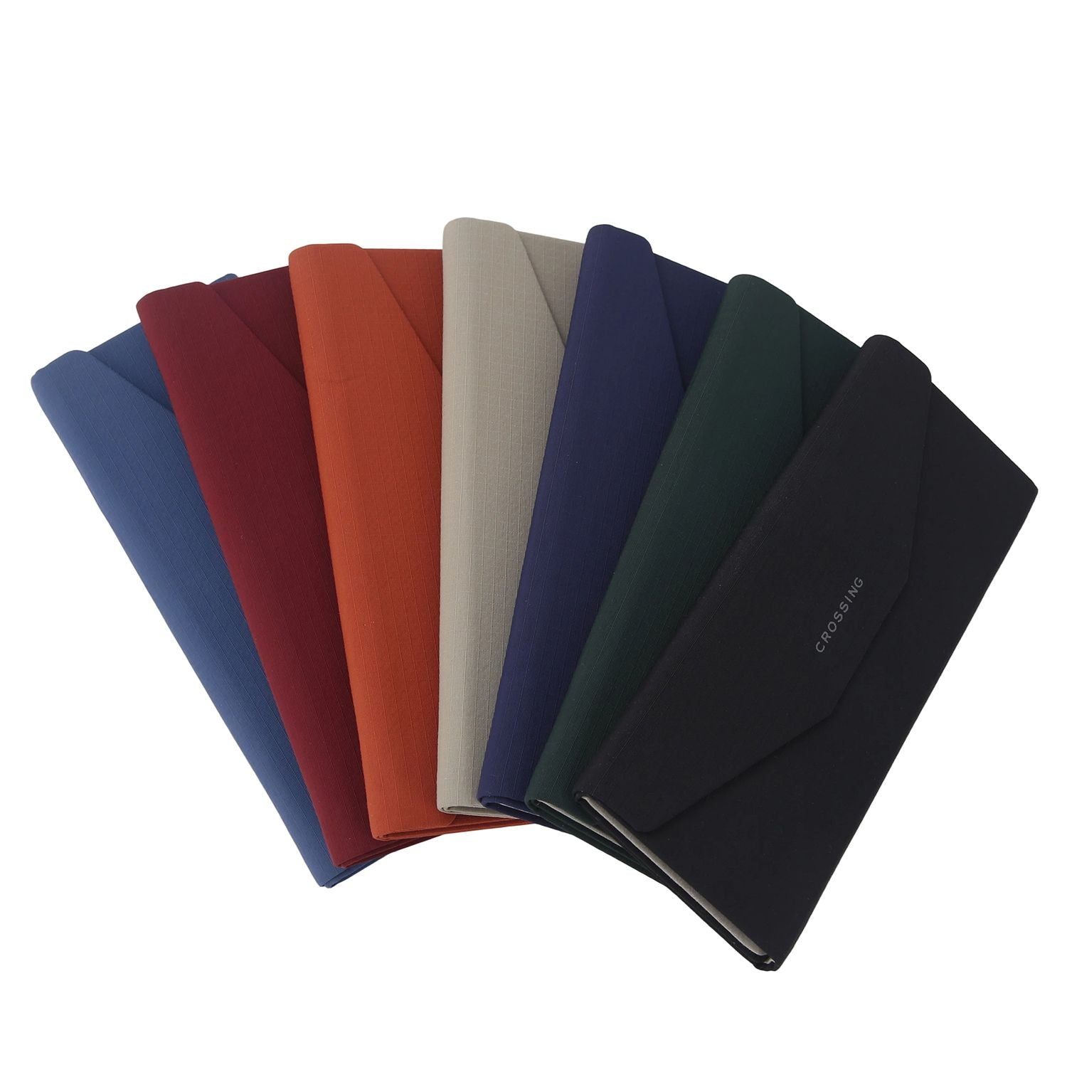 Crossing Waterproof Ripstop Nylon Foldable Glasses Case