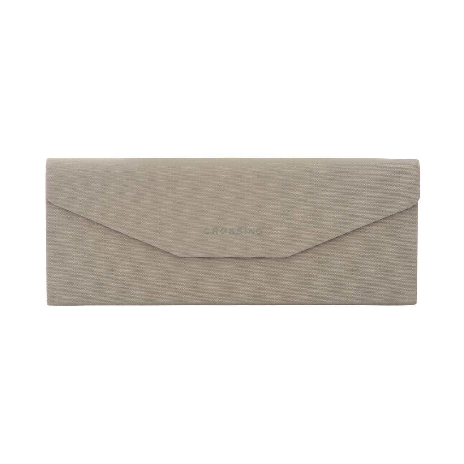 Crossing Waterproof Ripstop Nylon Foldable Glasses Case