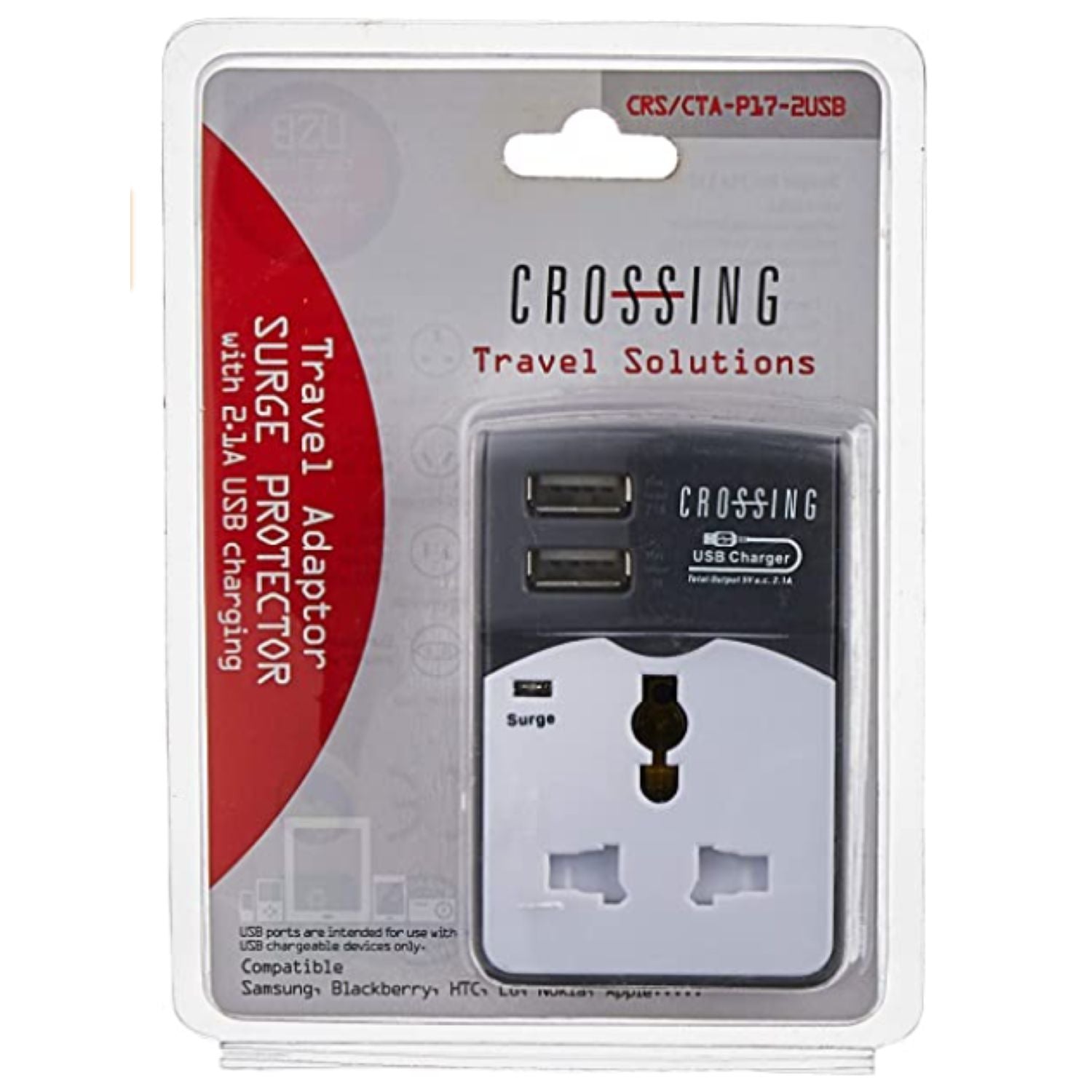 Crossing Travel Adaptor (2USB) | Travel Accessories, Travel Adaptors | Crossing