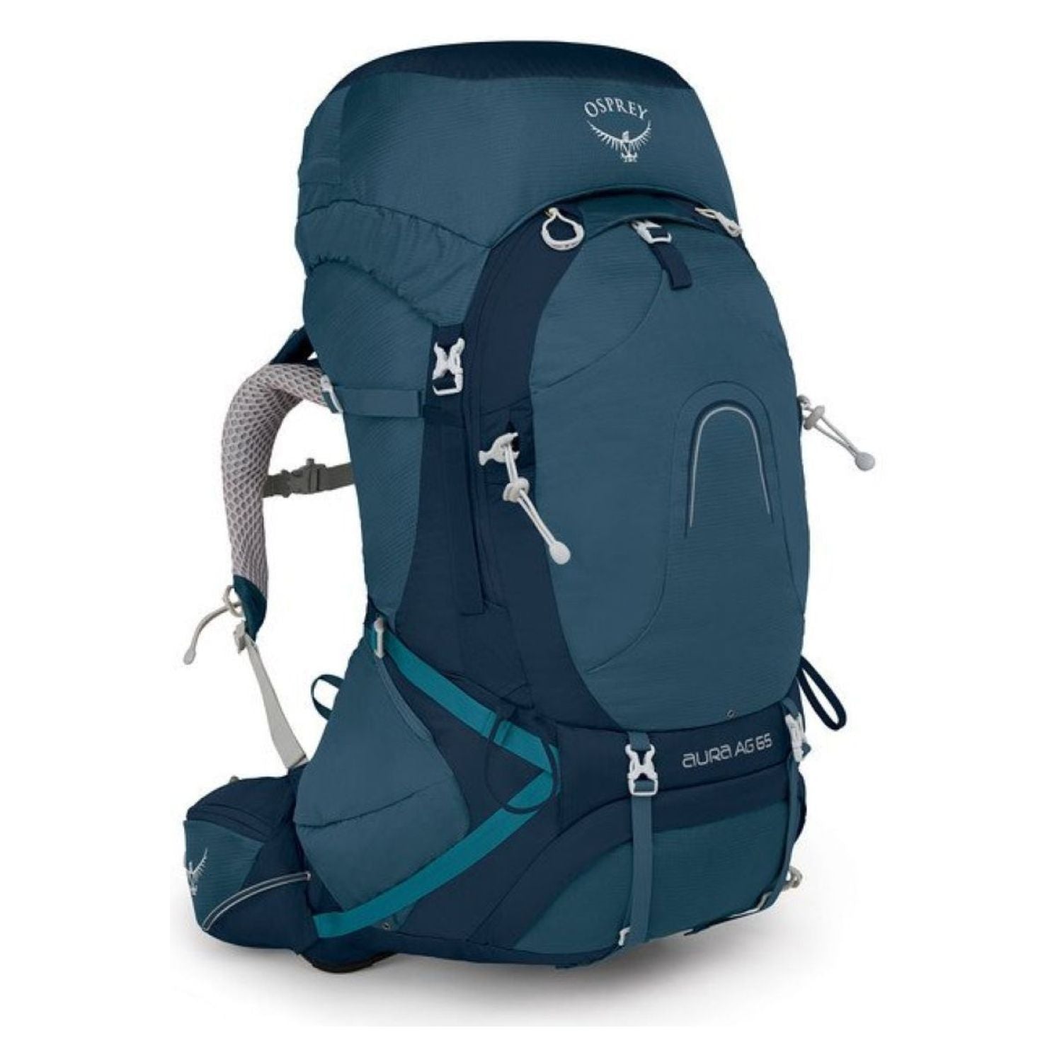 Osprey Aura AG 65 Backpack with Raincover - Small - Women's Backpacking | Backpacking Packs, Bags, Bags for Women, Osprey, SGTrek, SGTrek Osprey, Travel Backpacks | Osprey-1