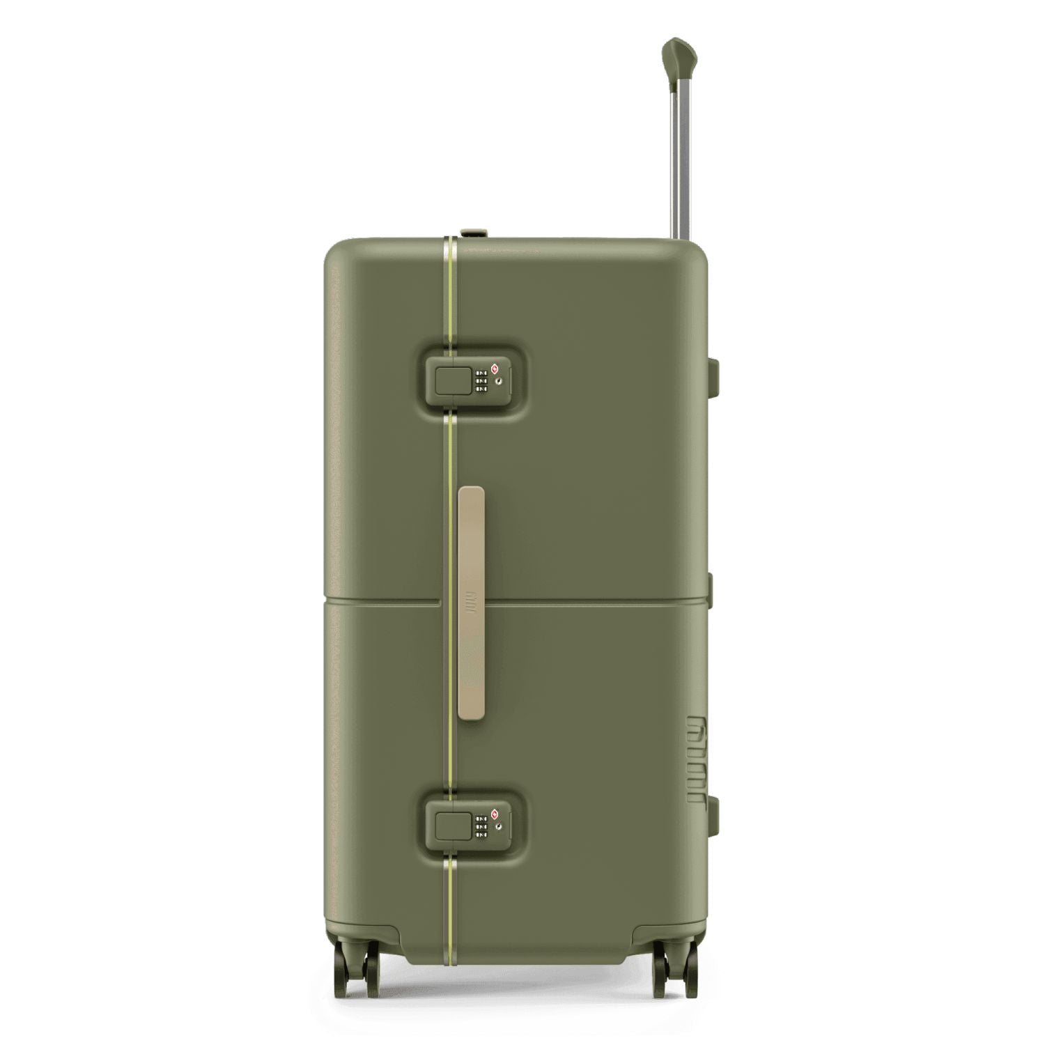 July Checked Trunk Polycarbonate Frame 28" Luggage (SA)