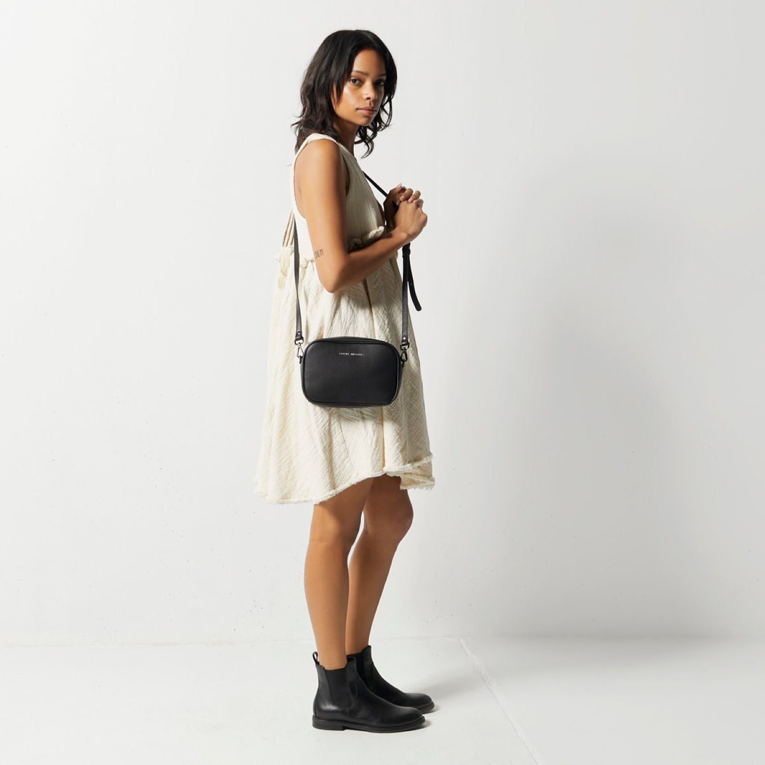 Status Anxiety Plunder Italian Leather Crossbody