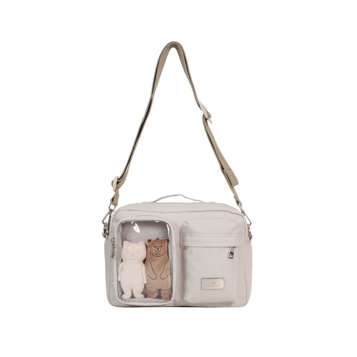 Doughnut Satchel Lucent Series Crossbody Bag