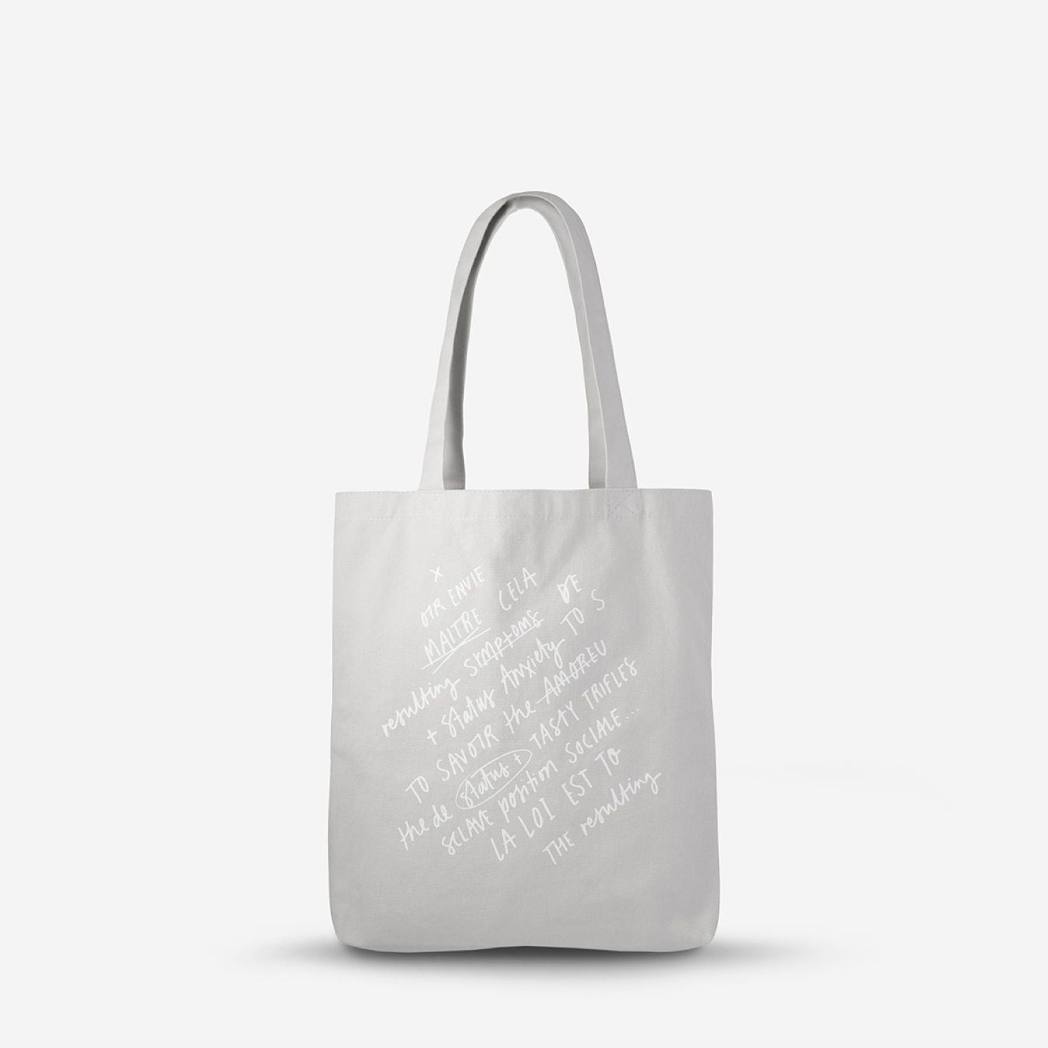 Status Anxiety First Glance Totepack M