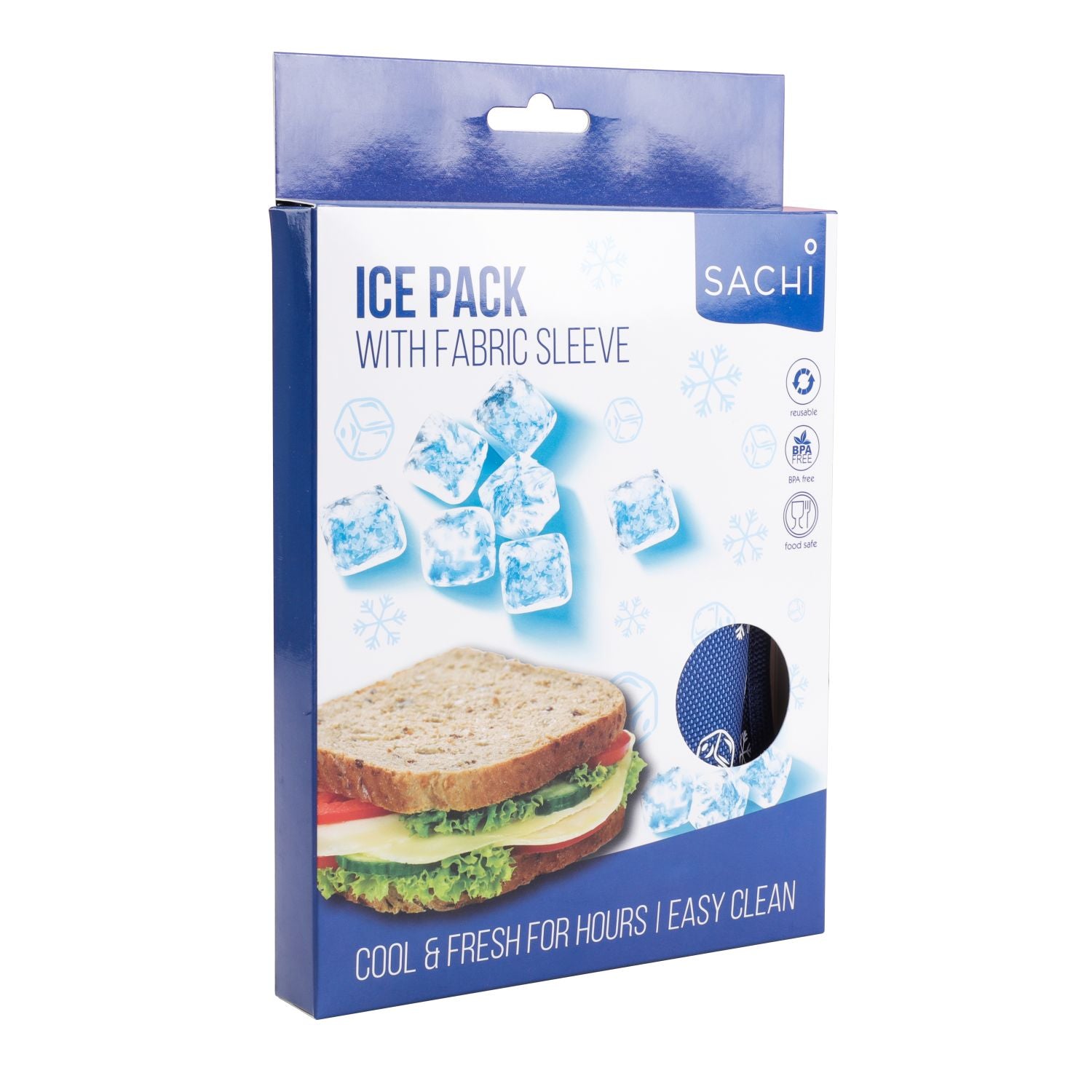 SACHI Gel Ice Pack with Fabric Sleeve