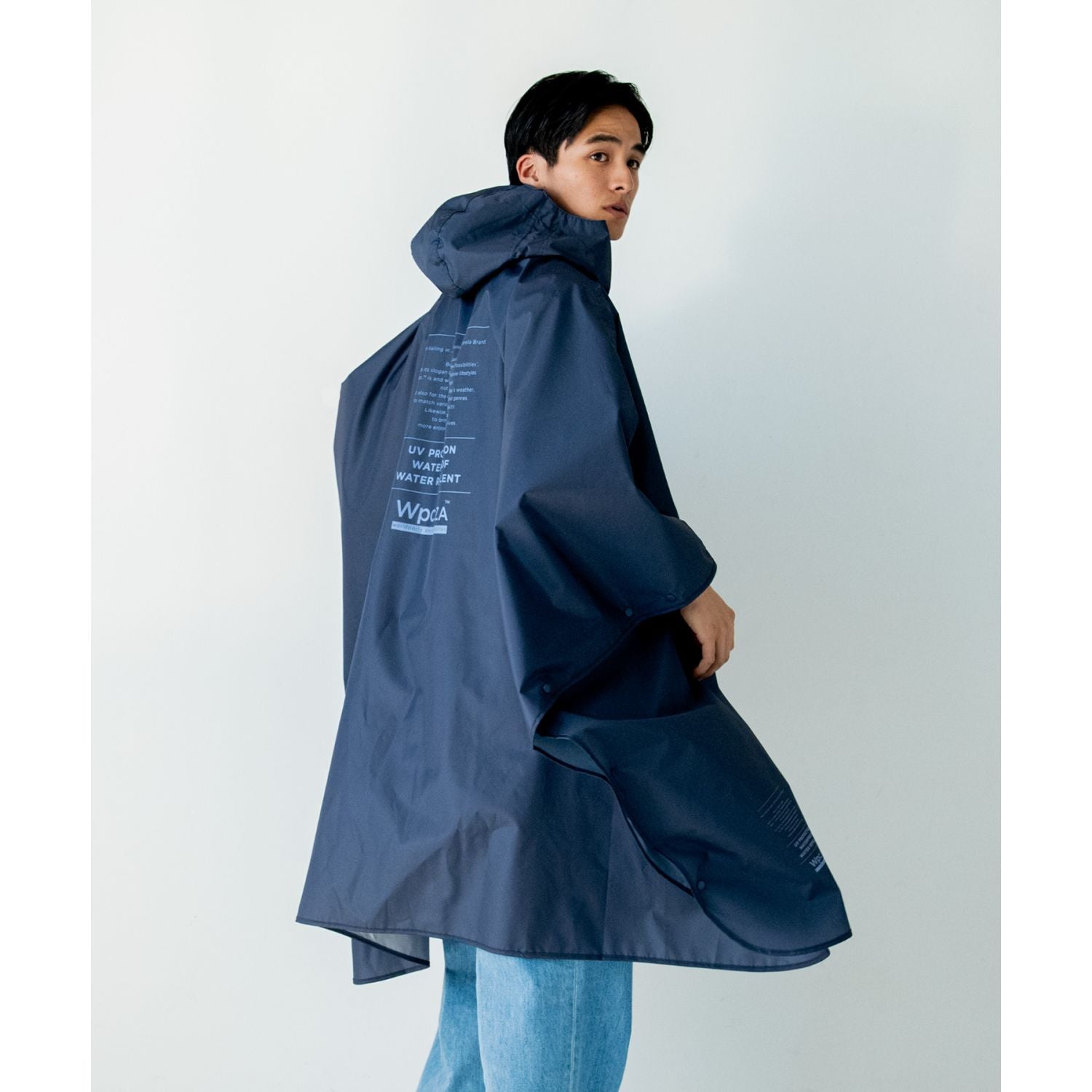 WPC IZA Rain Breaker Poncho Water Repellent One Size