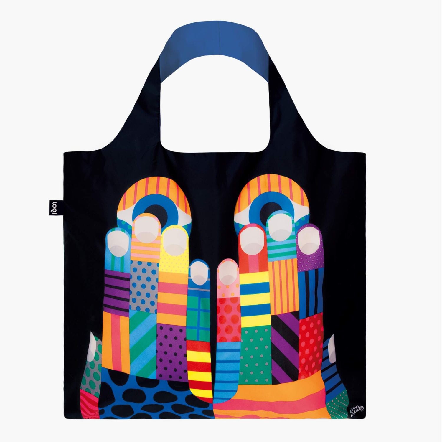 LOQI ARTIST Foldable Tote Bag