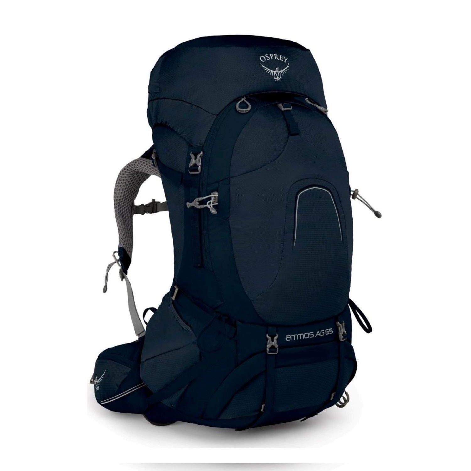 Osprey Atmos AG 65 Backpack with Raincover - Medium - Men's Backpacking | Backpacking Packs, Bags, Bags for Men, Osprey, Travel Backpacks | Osprey-12