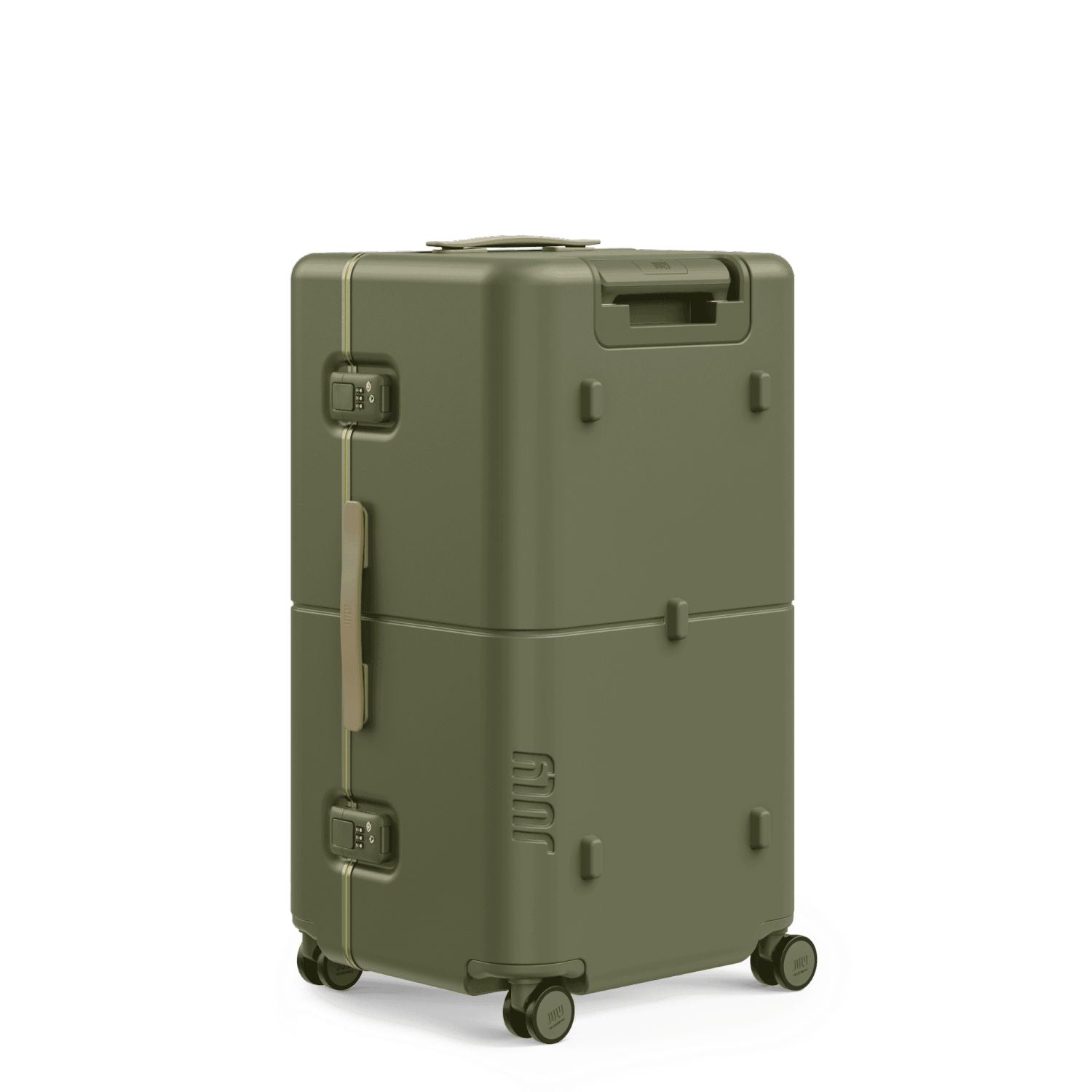 July Checked Trunk Polycarbonate Frame 28" Luggage (SA)