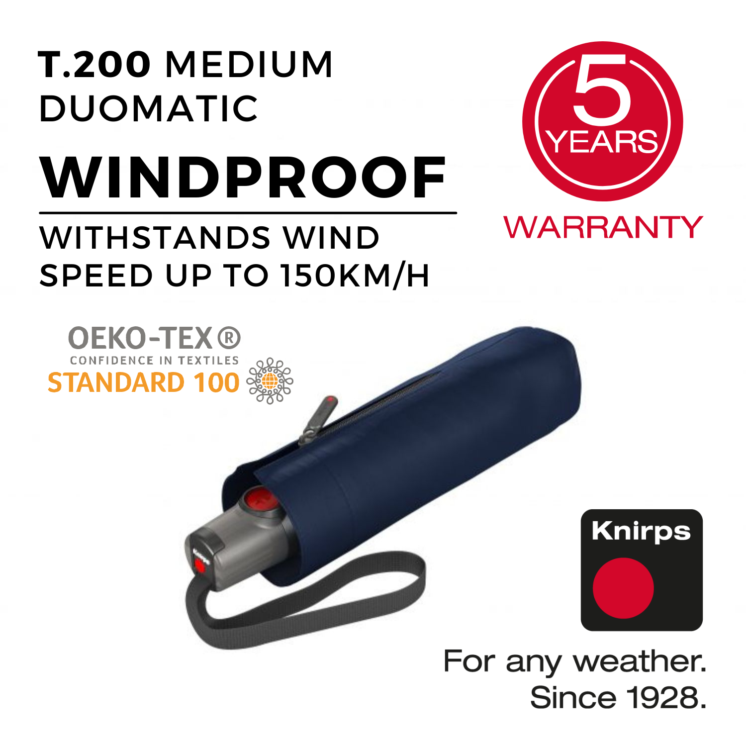 Knirps T.200 Medium Duomatic Umbrella